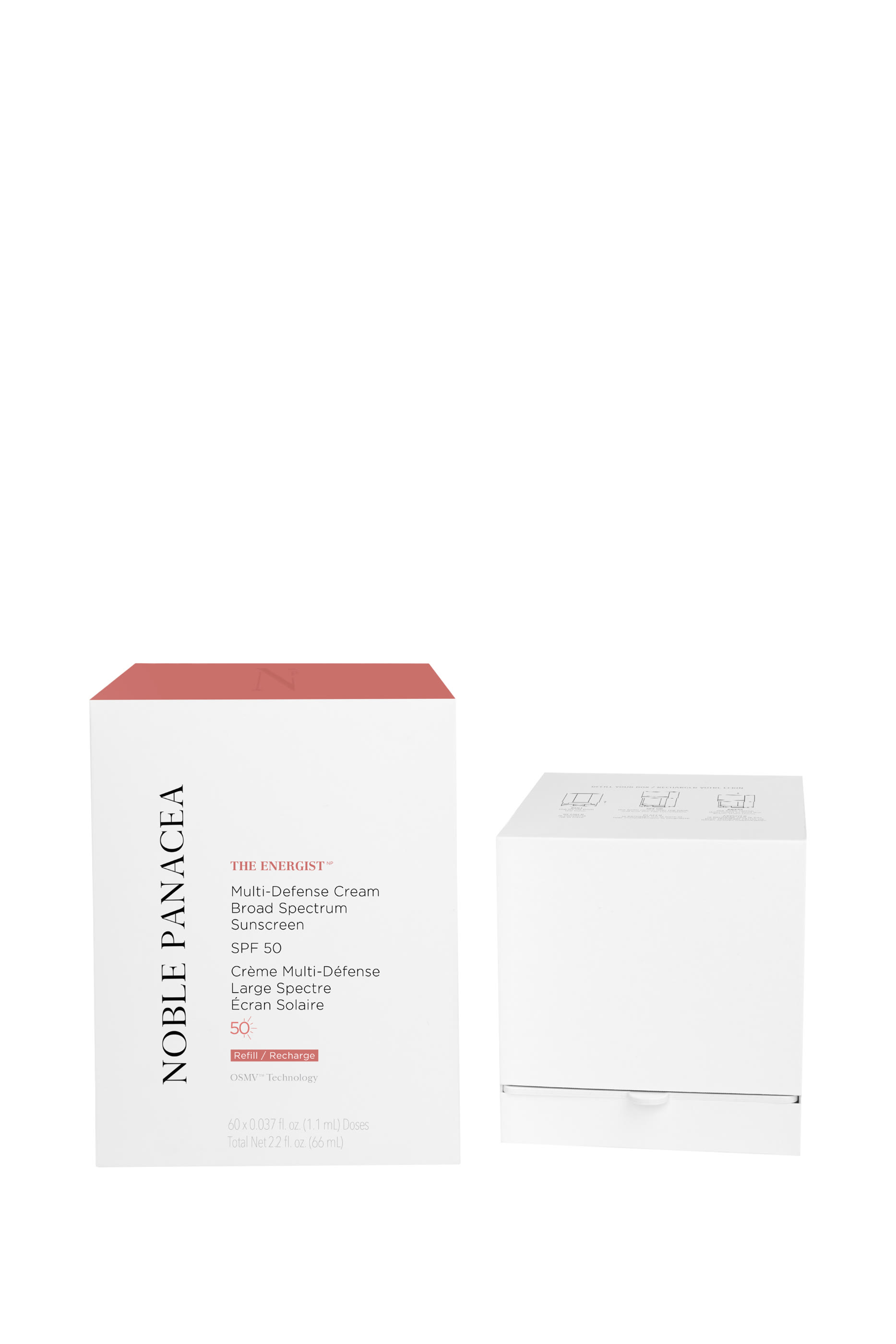 عبوة إعادة ملء كريم اينرجيست مالتي ديفنس بعامل حماية SPF50