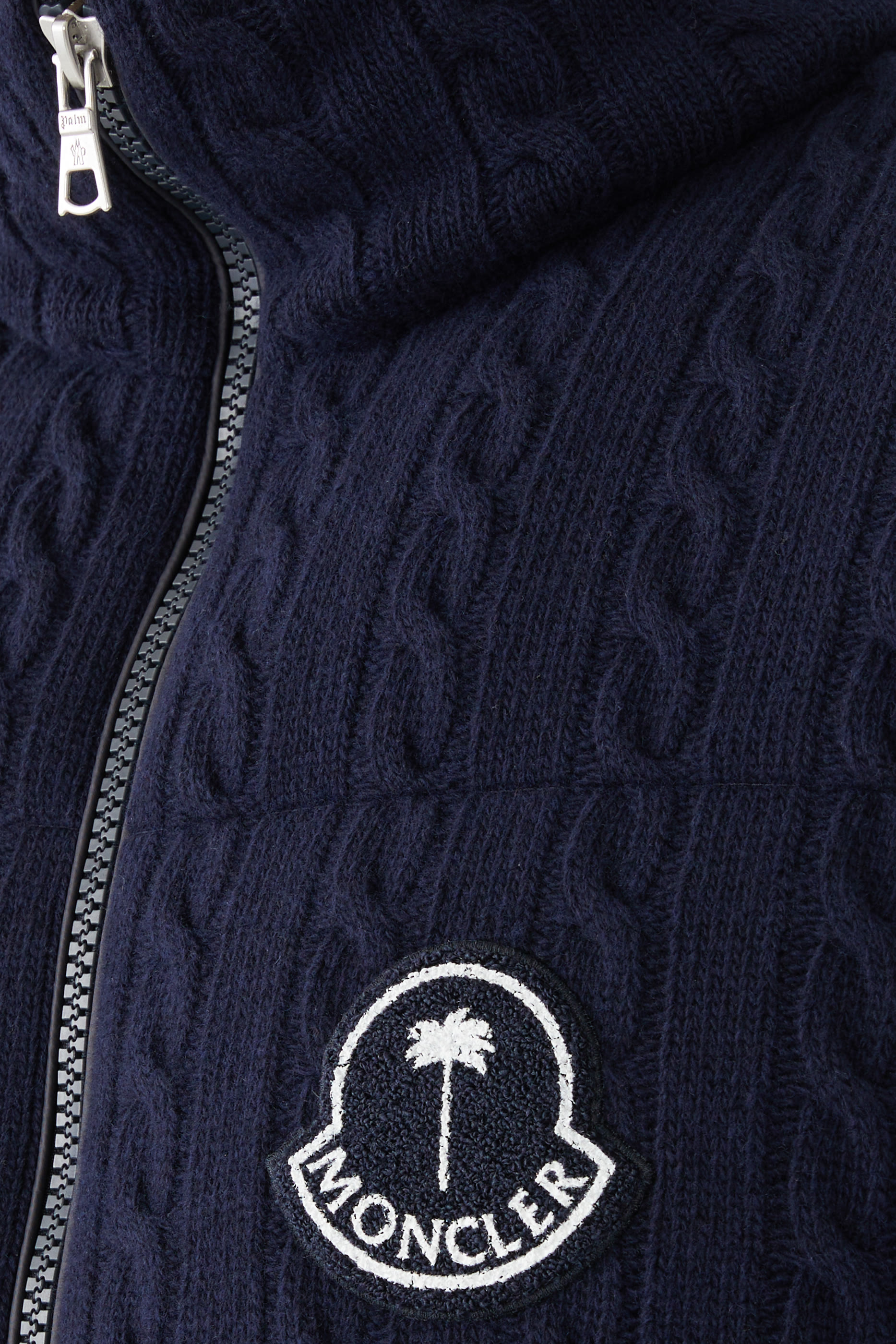 جاكيت قصير أوسترو  × بالم انجلز مبطن بالزغب