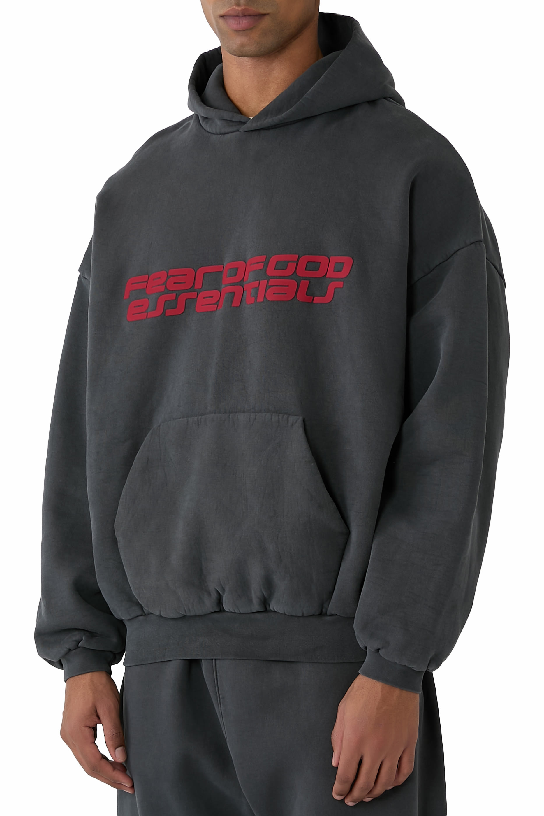 هودي بتصميم مستوحى من التسعينات صوف ثقيل