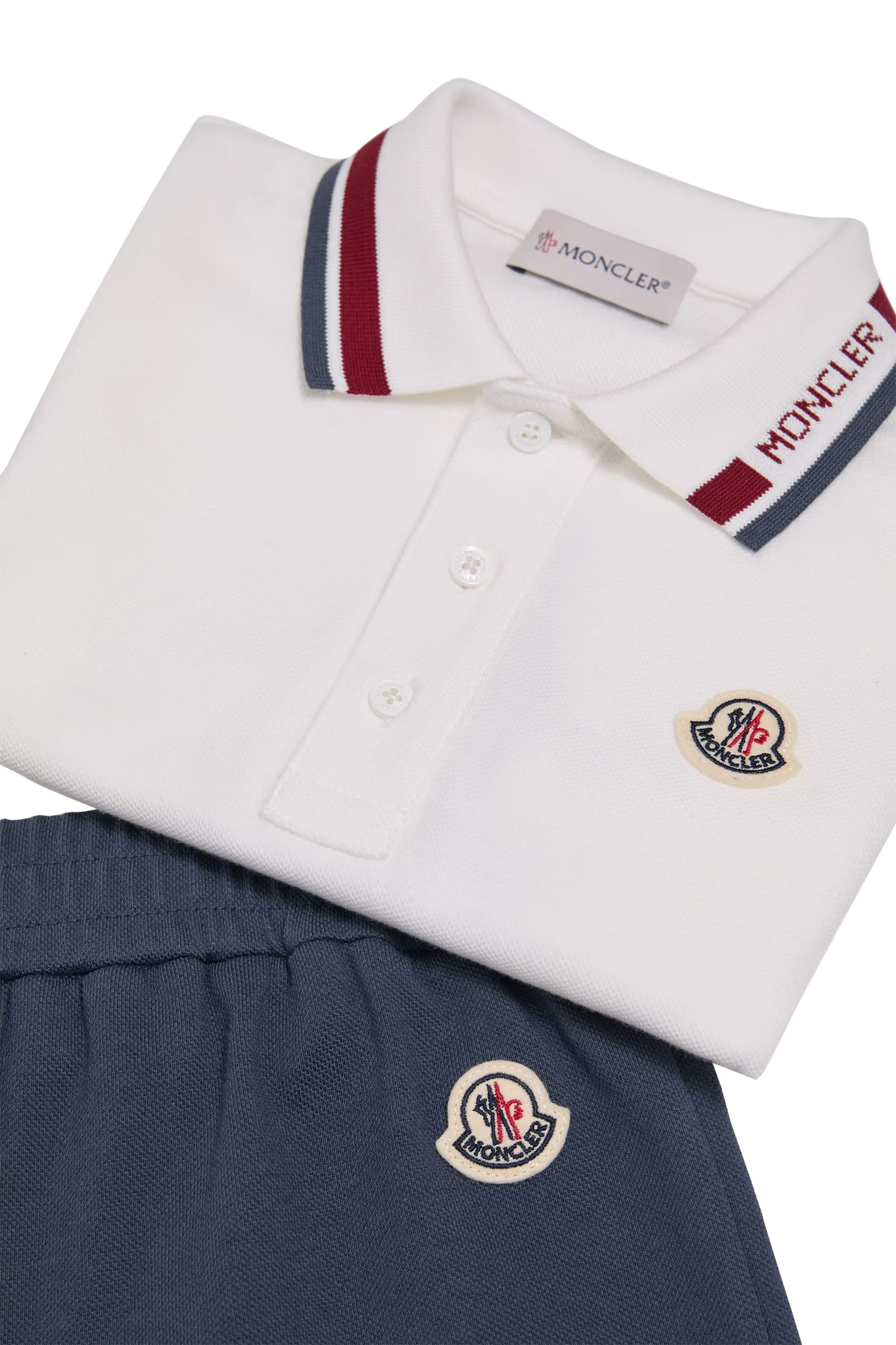 طقم تيشيرت وشورت قطن للأطفال