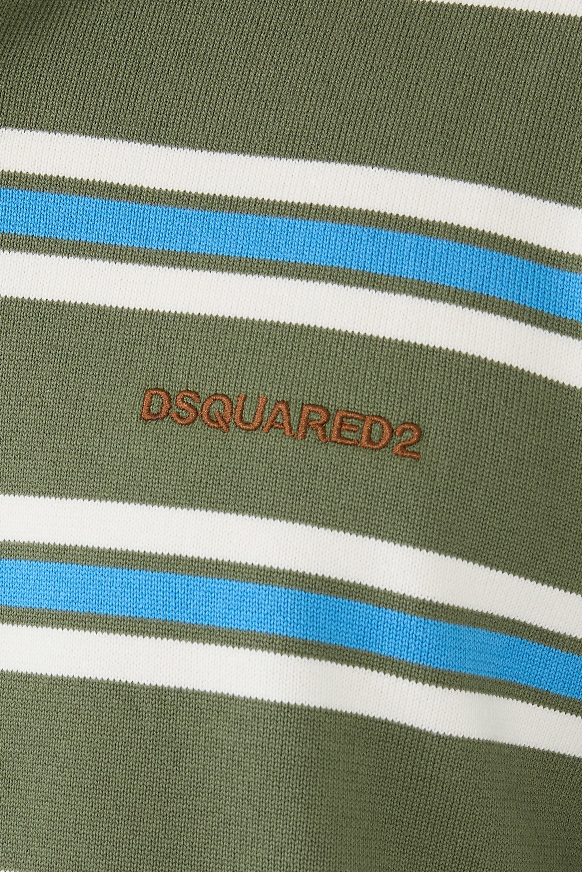 قميص بولو منسوج بنقشة مخططة