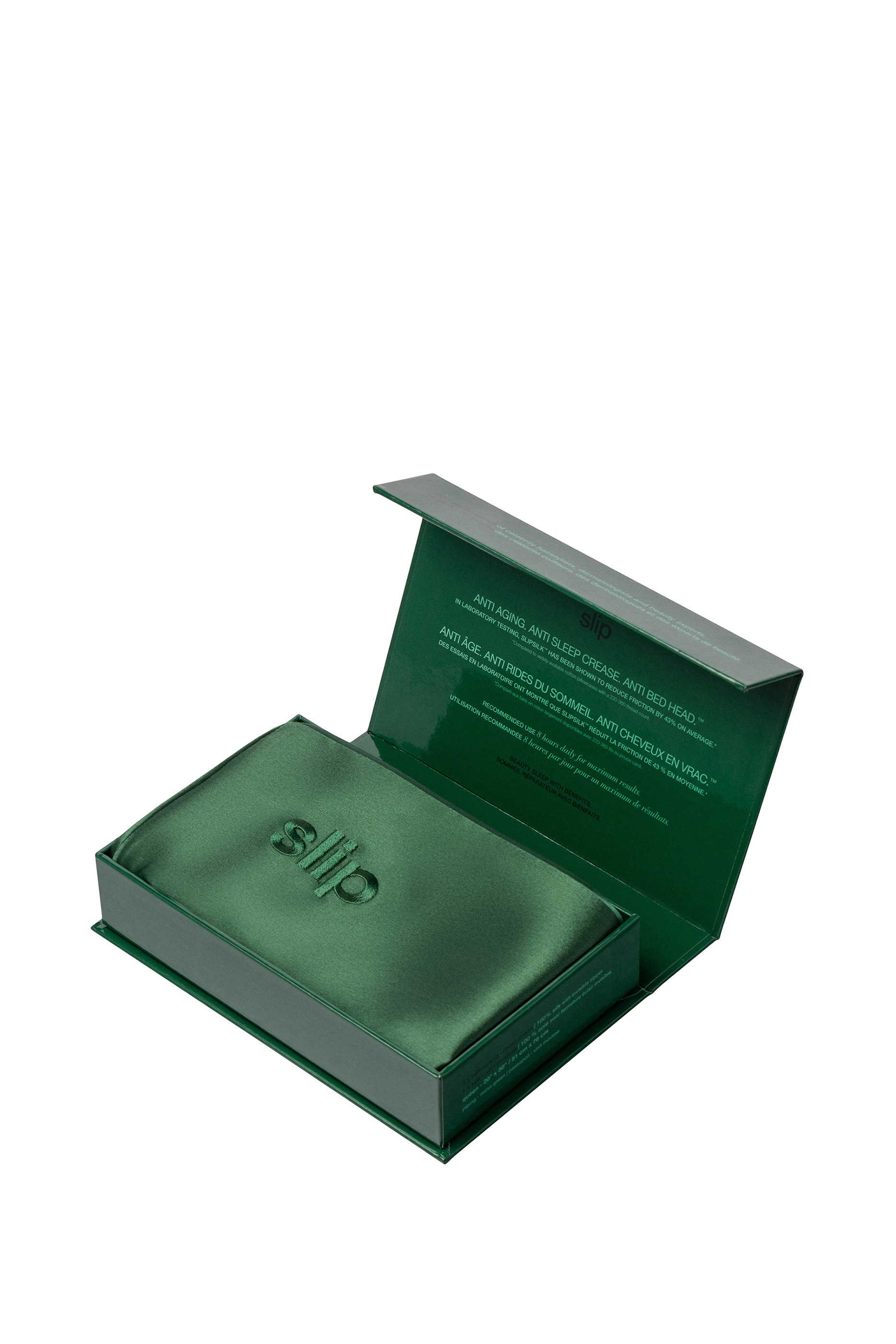 غطاء وسادة كوين من الحرير الخالص