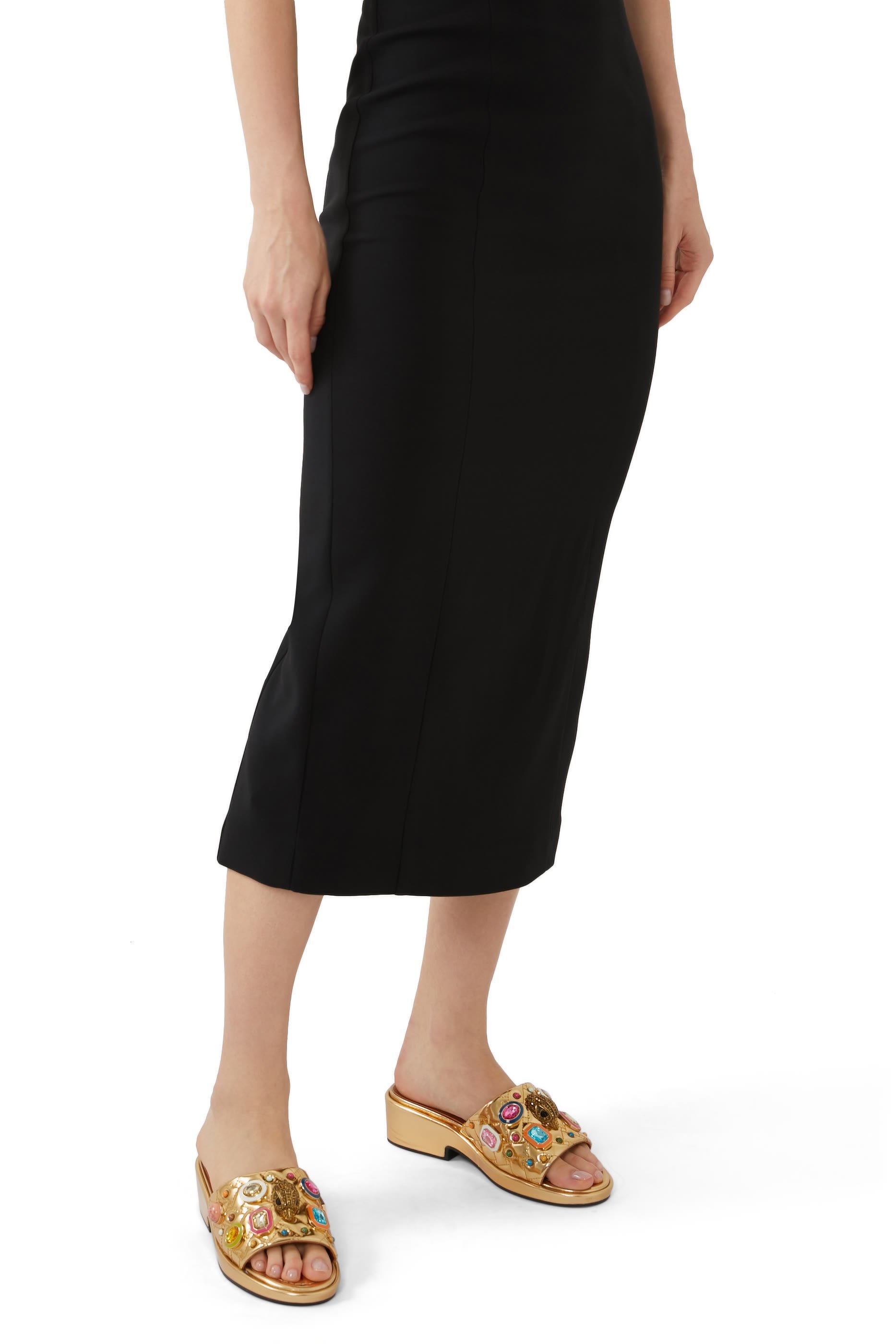 صندل متعدد الأحجار بنعل سميك بطول 50 مم