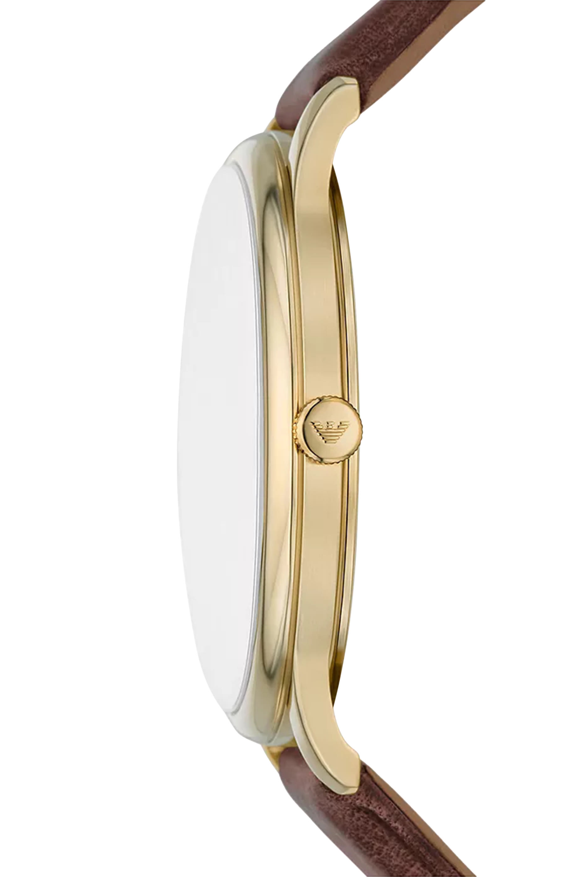 ساعة بثلاثة عقارب وتاريخ جلد