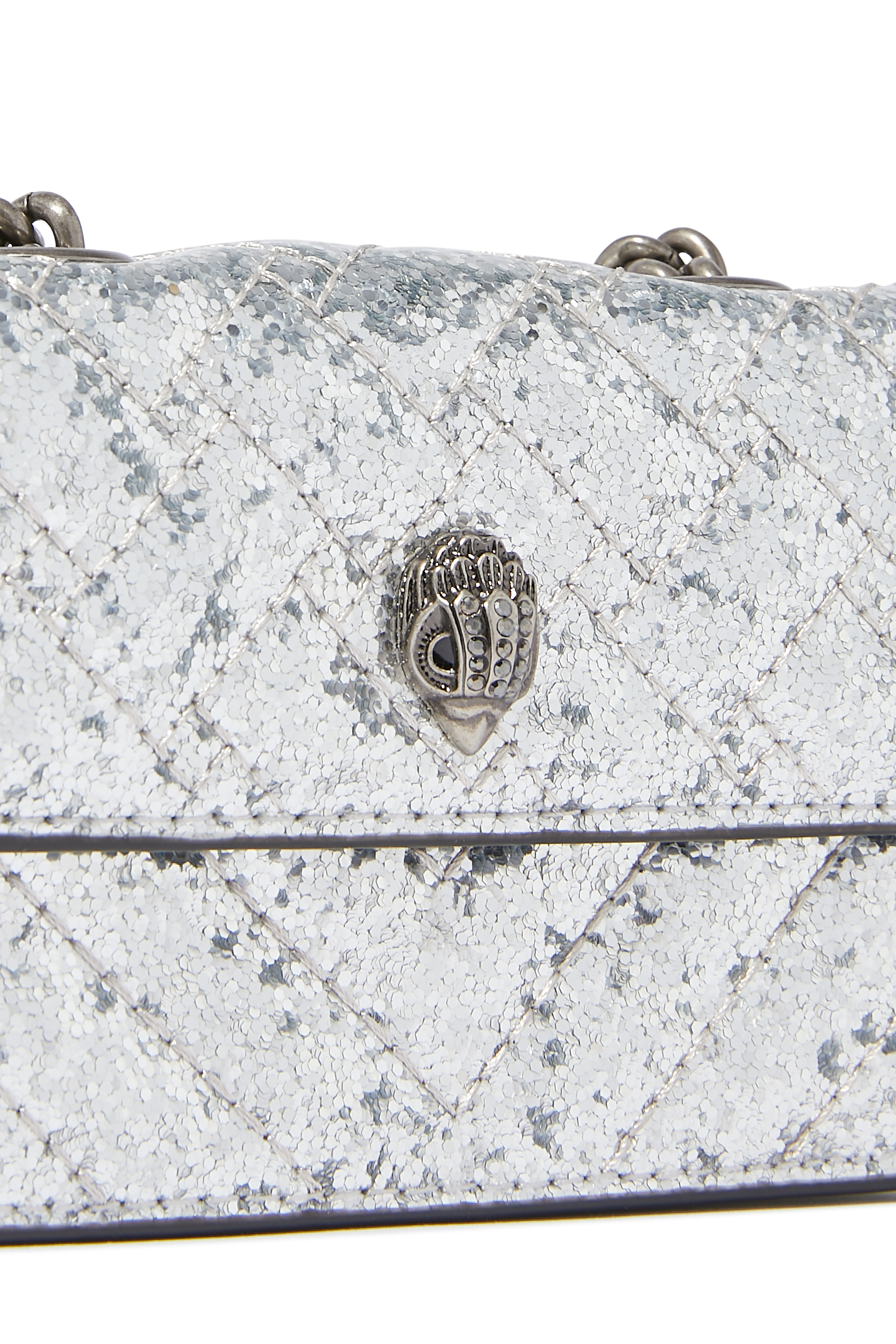 حقيبة كتف كينسينغتون صغيرة لامعة