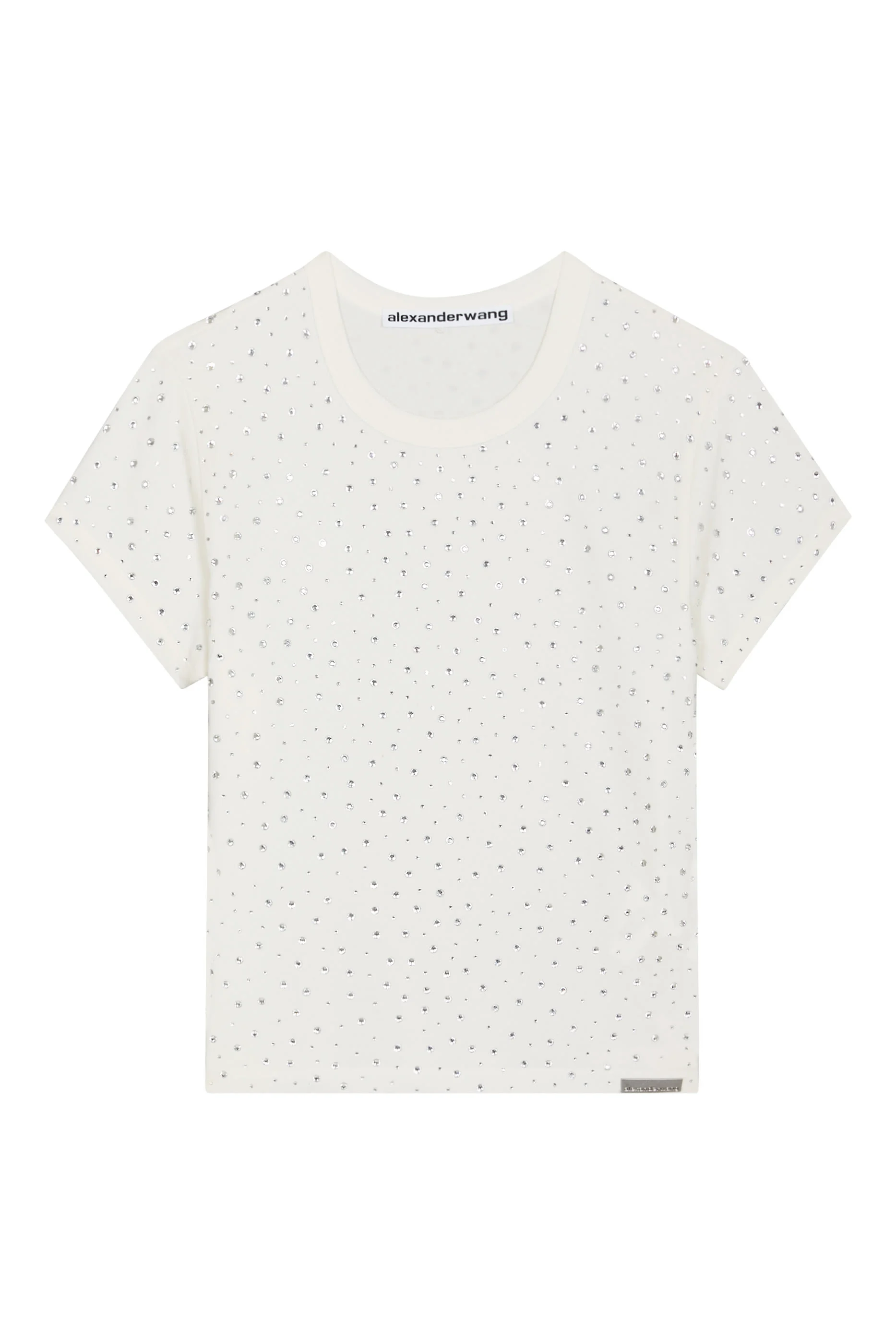 تيشيرت قصير بطبعة غرافيكية مثبتة حراريا