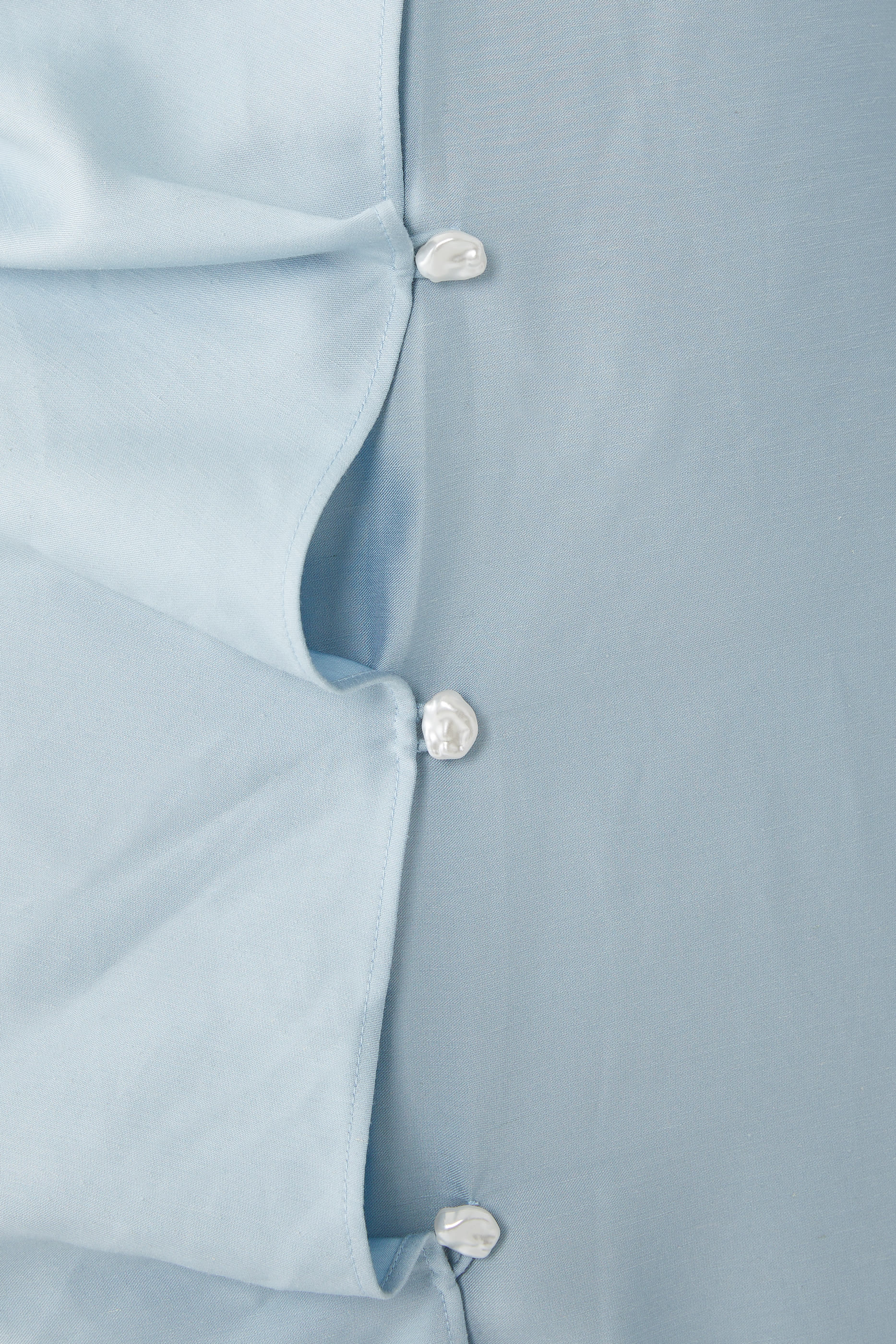 فستان سبينسر متوسط الطول بتصميم قميص