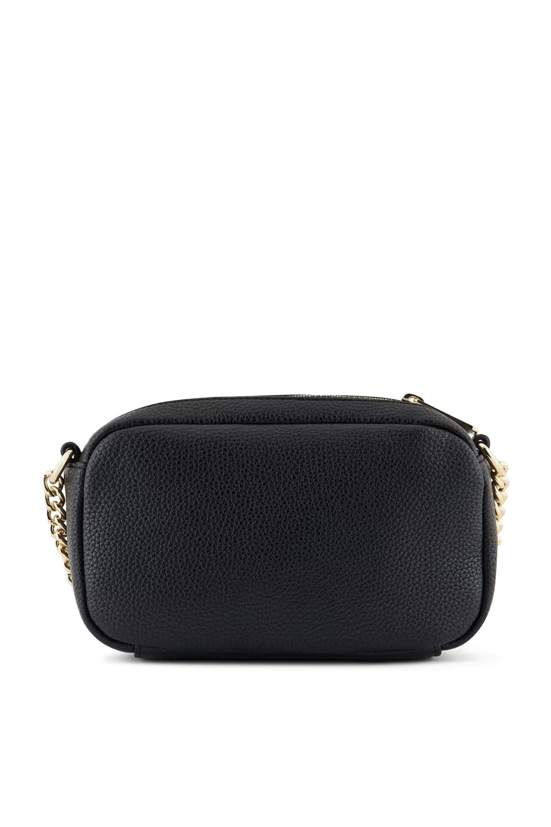 حقيبة بحمالة كتف سلسلة وحروف شعار الماركة