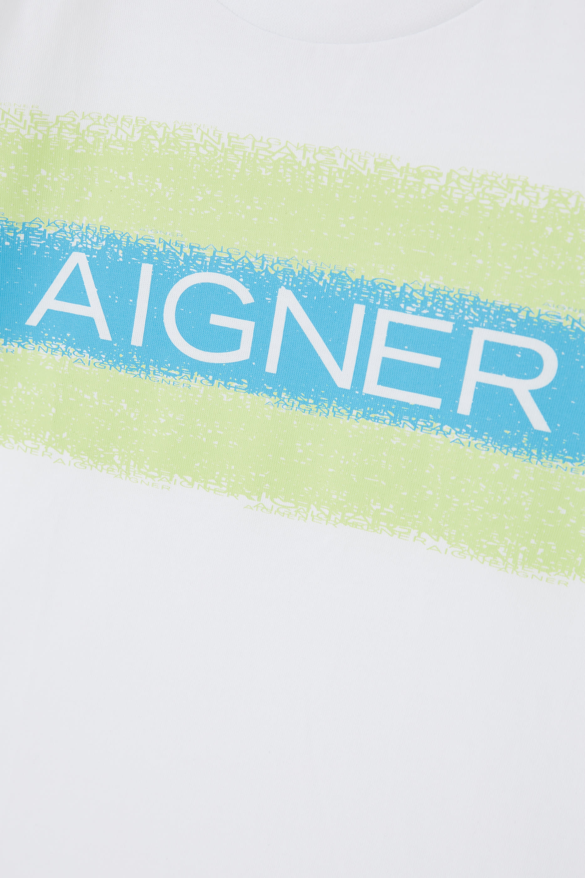 تيشيرت بطبعات شعار الماركة جرسيه للأطفال