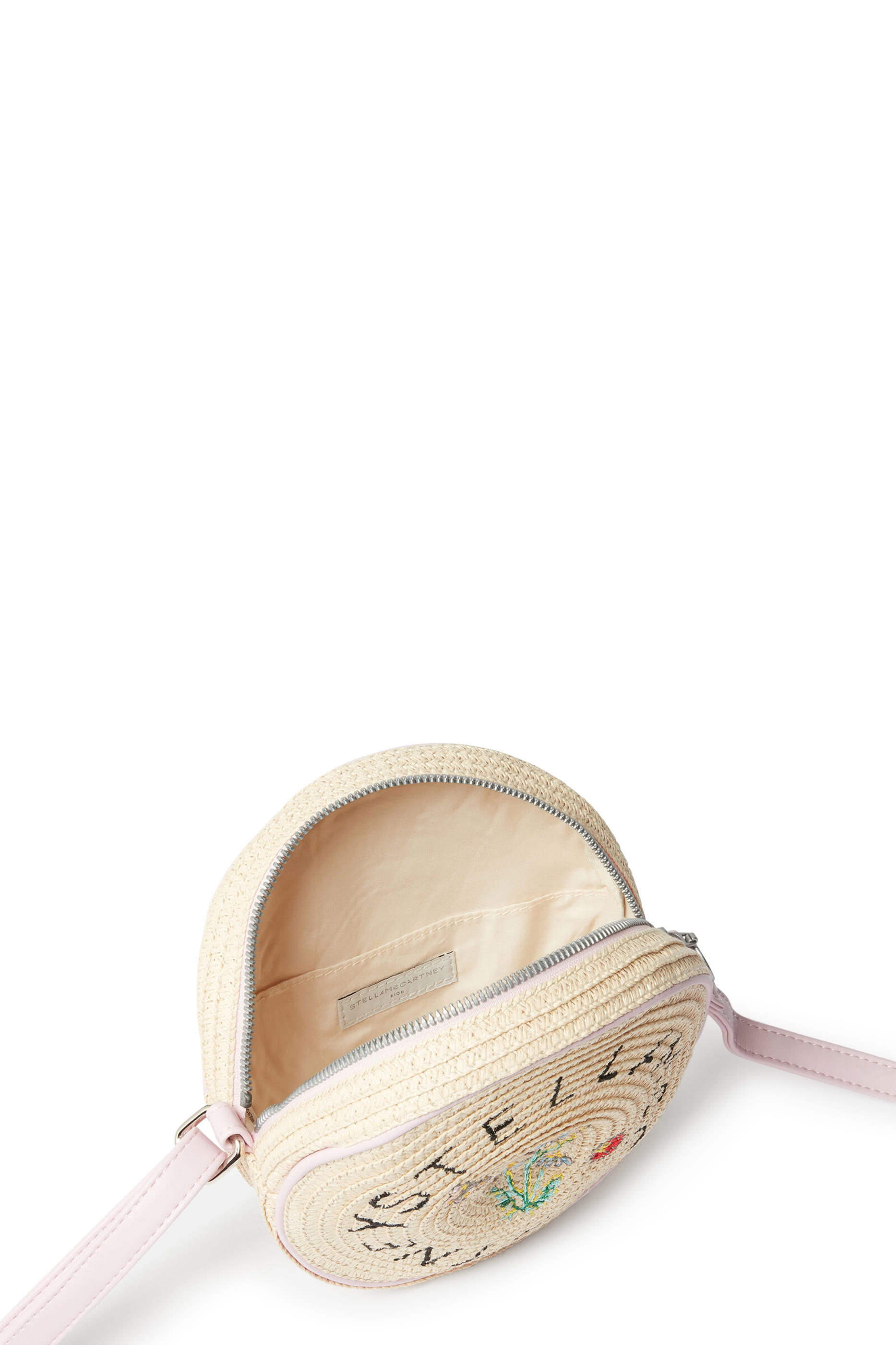 حقيبة بشعار الماركة منسوجة للأطفال