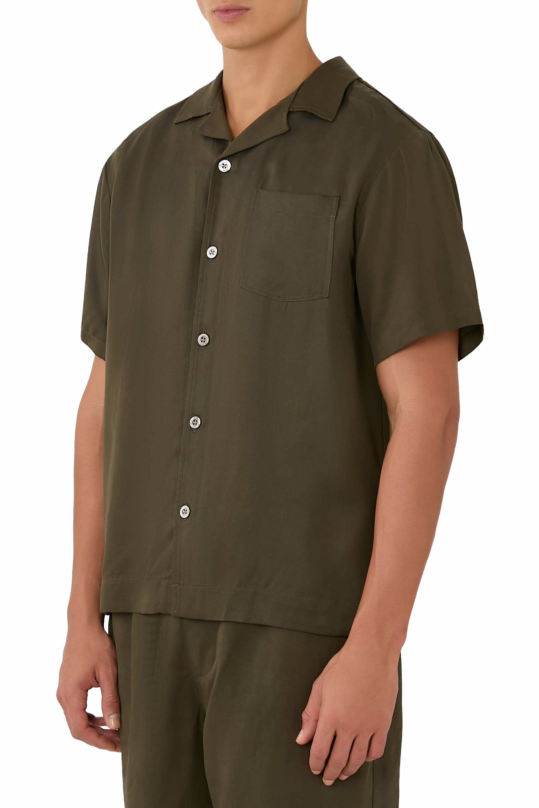 Classic Resort Collar Tencel™ Shirt