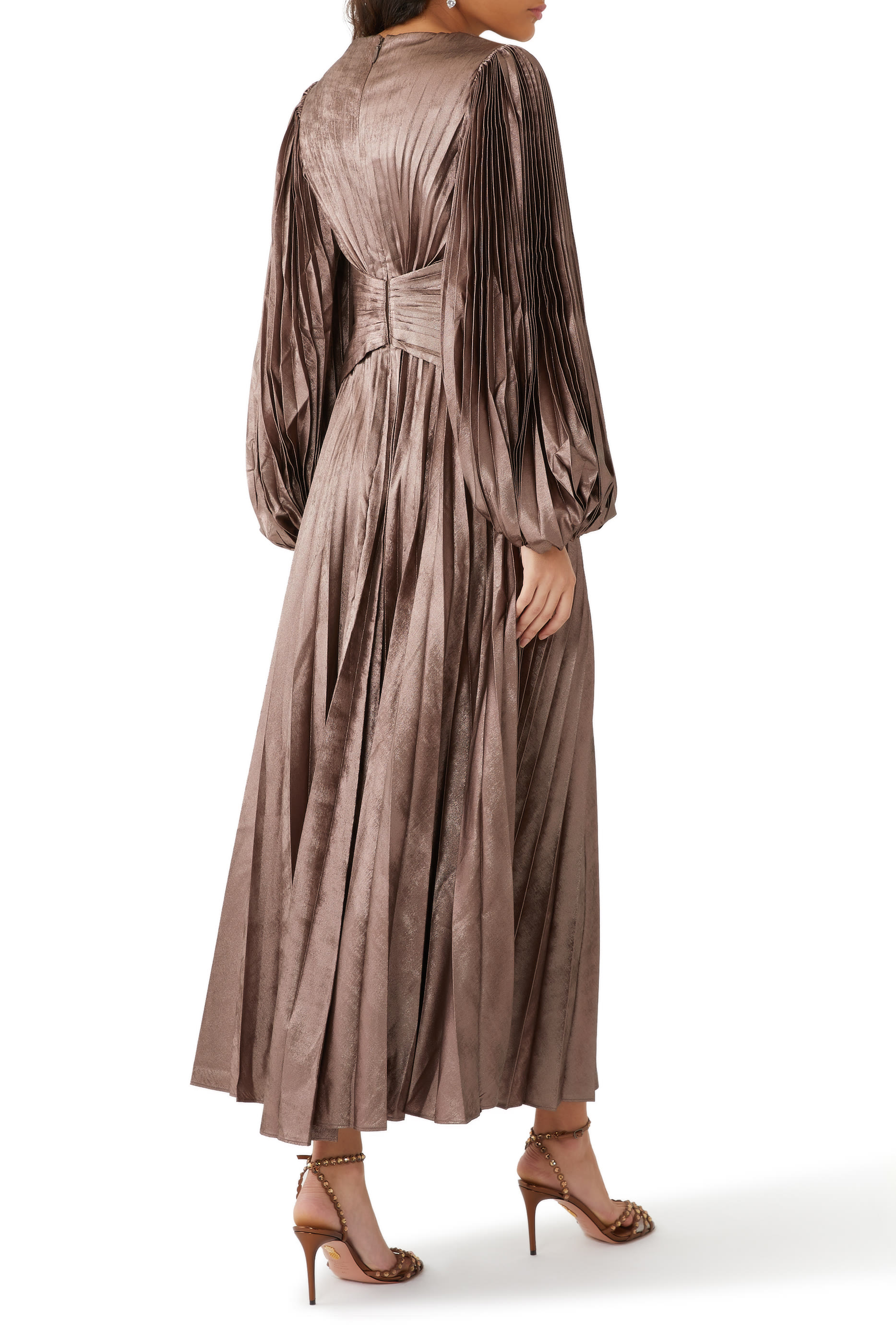 فستان نورسمان متوسط الطول