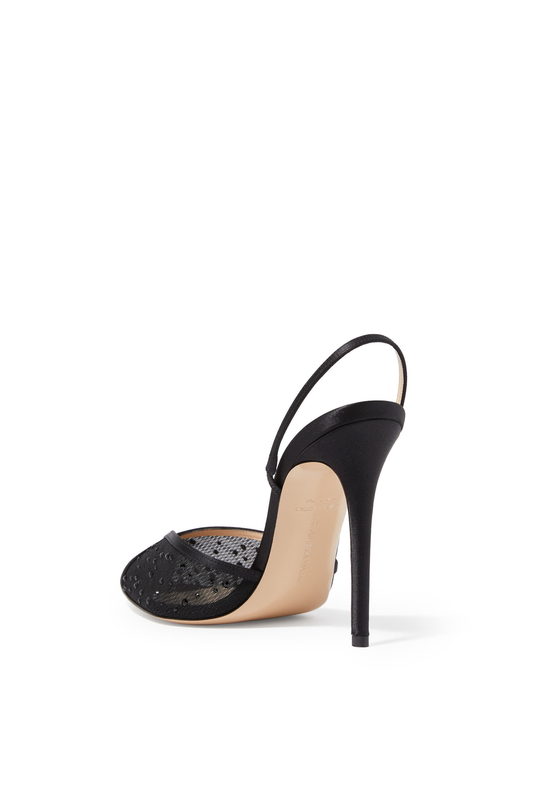 صندل كاتي 105 قماش شبكي لامع بسير خلفي