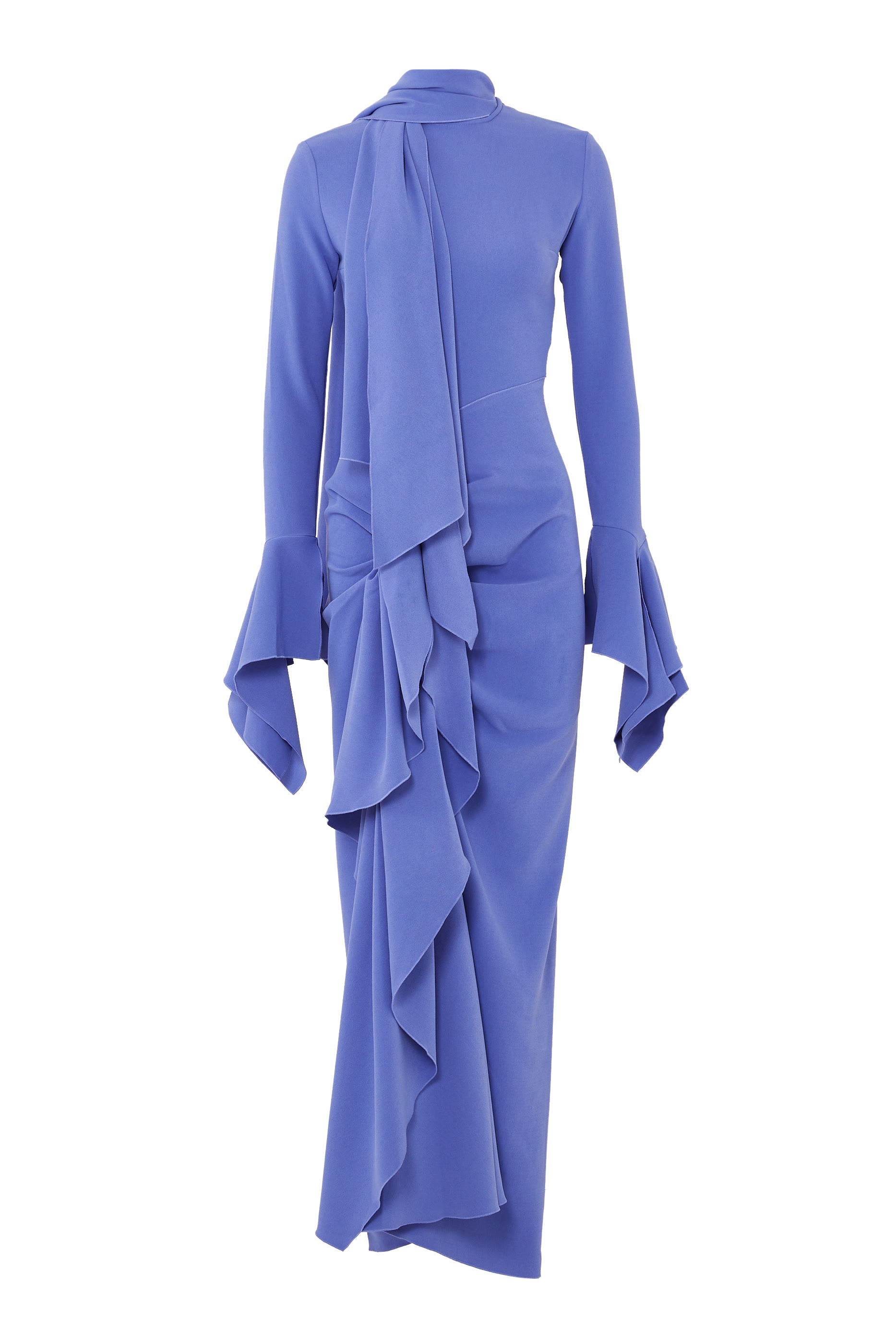 فستان نيلا طويل