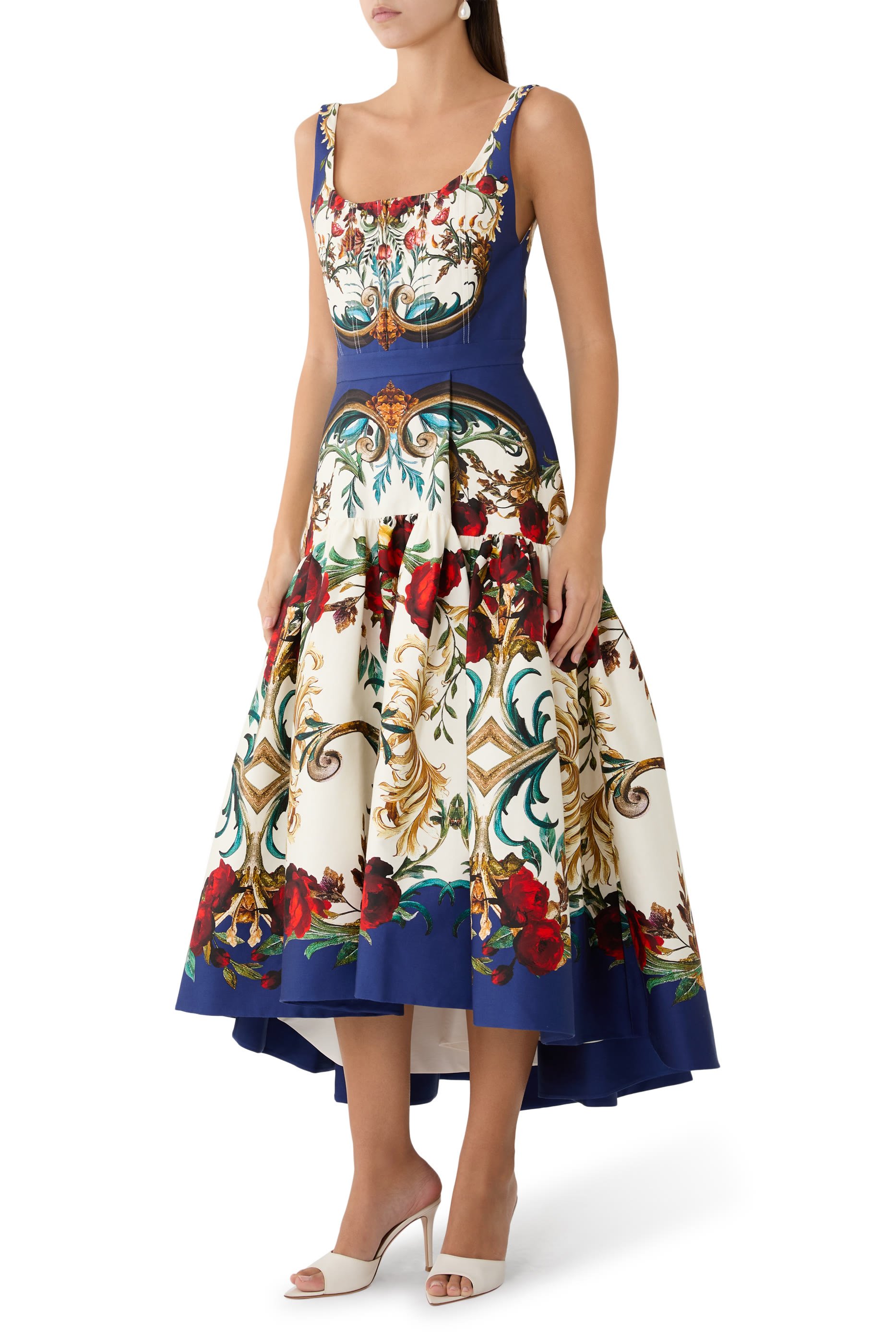 Diana Structured Midi Dress