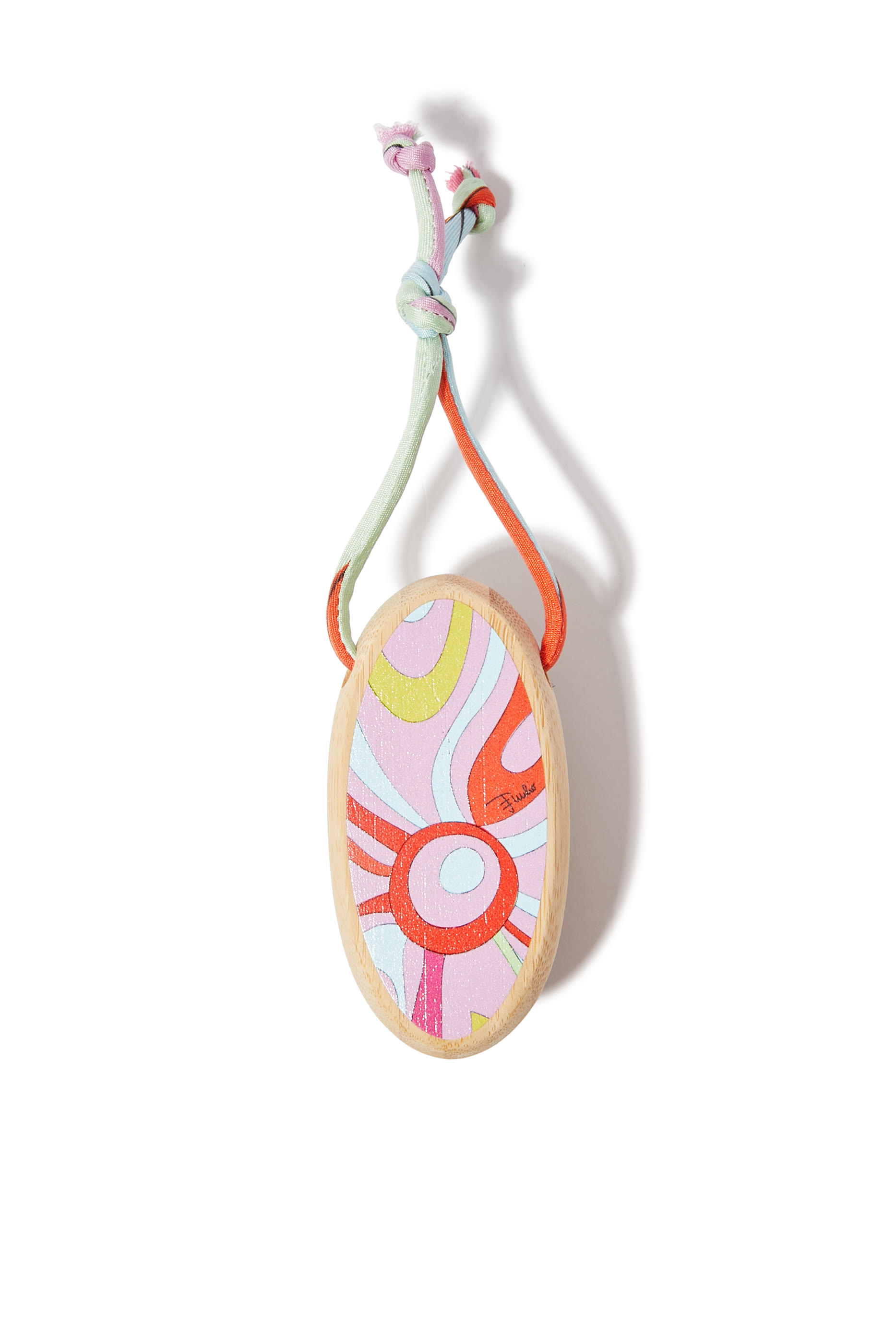 فرشاة أظافر خشبية بطبعة مارمو