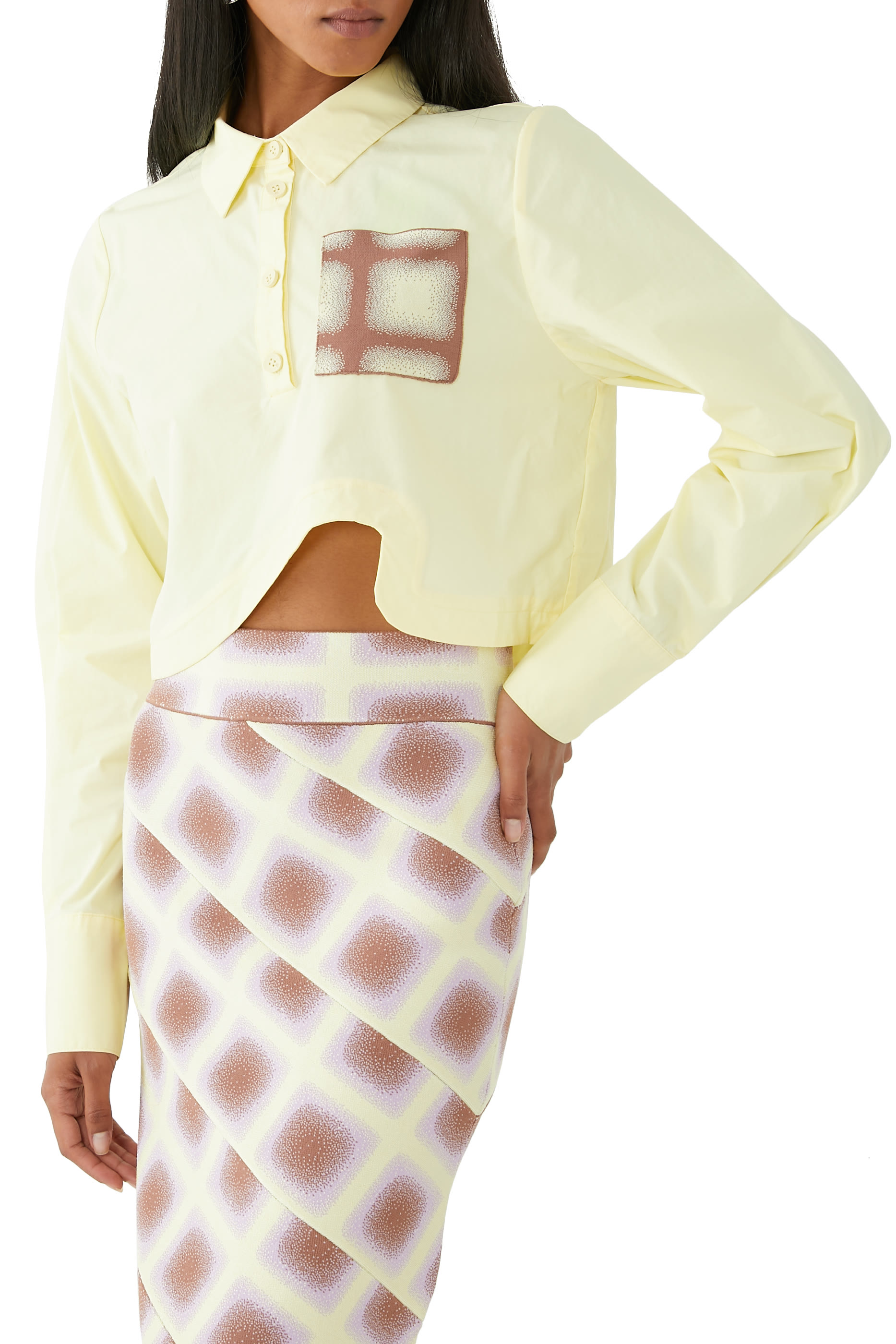 قميص قصير نالا ميكسد ميديا