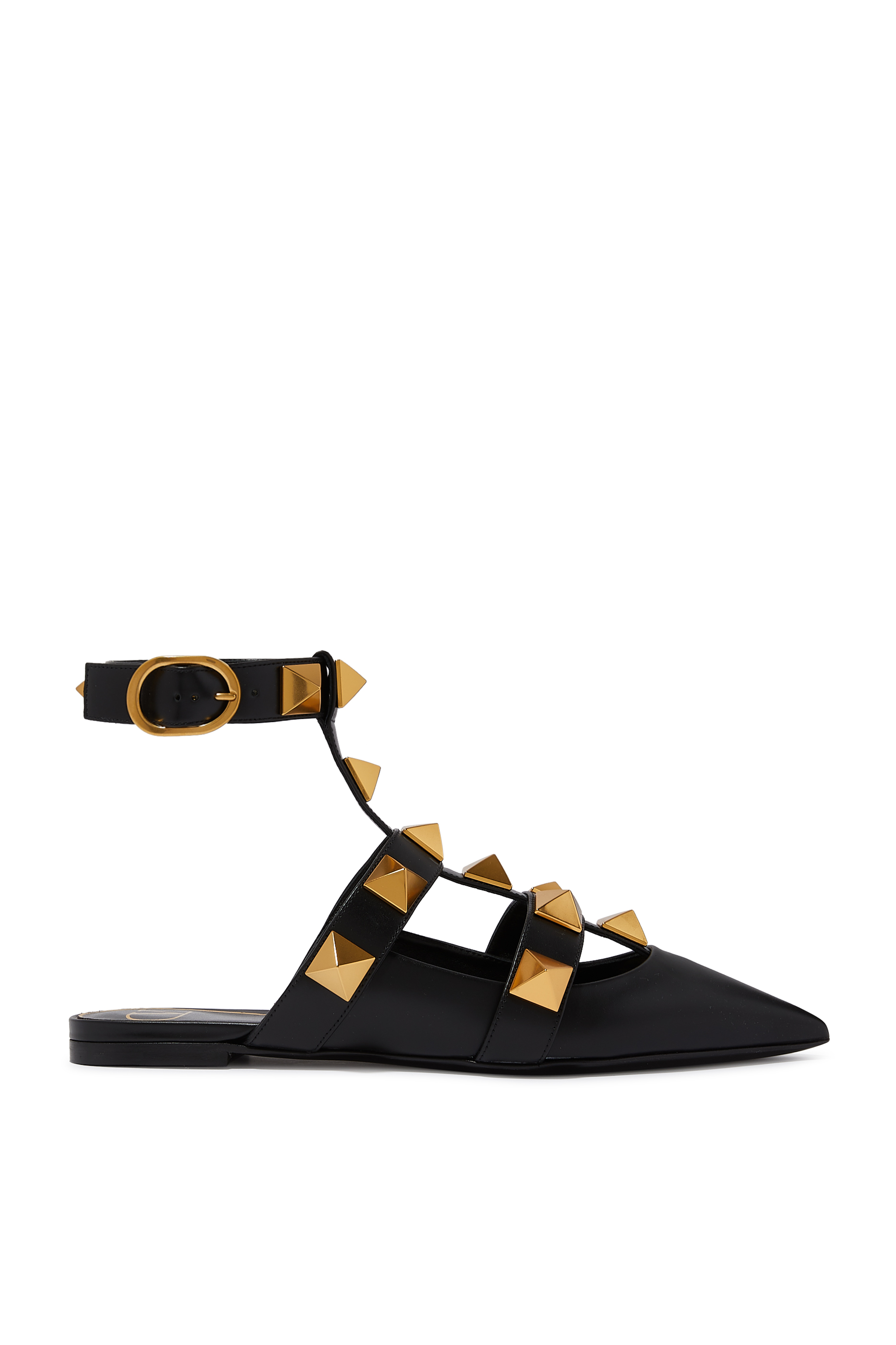 حذاء باليرينا فالنتينو غارافاني رومان بحلي هرمية