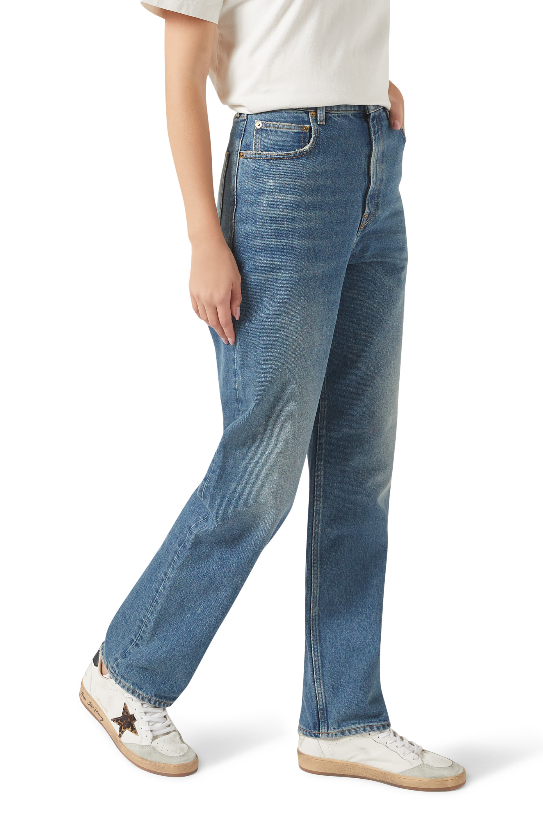 سنيكرز بول ستار بنقشة جلد الفهد جلد حصان فاخر