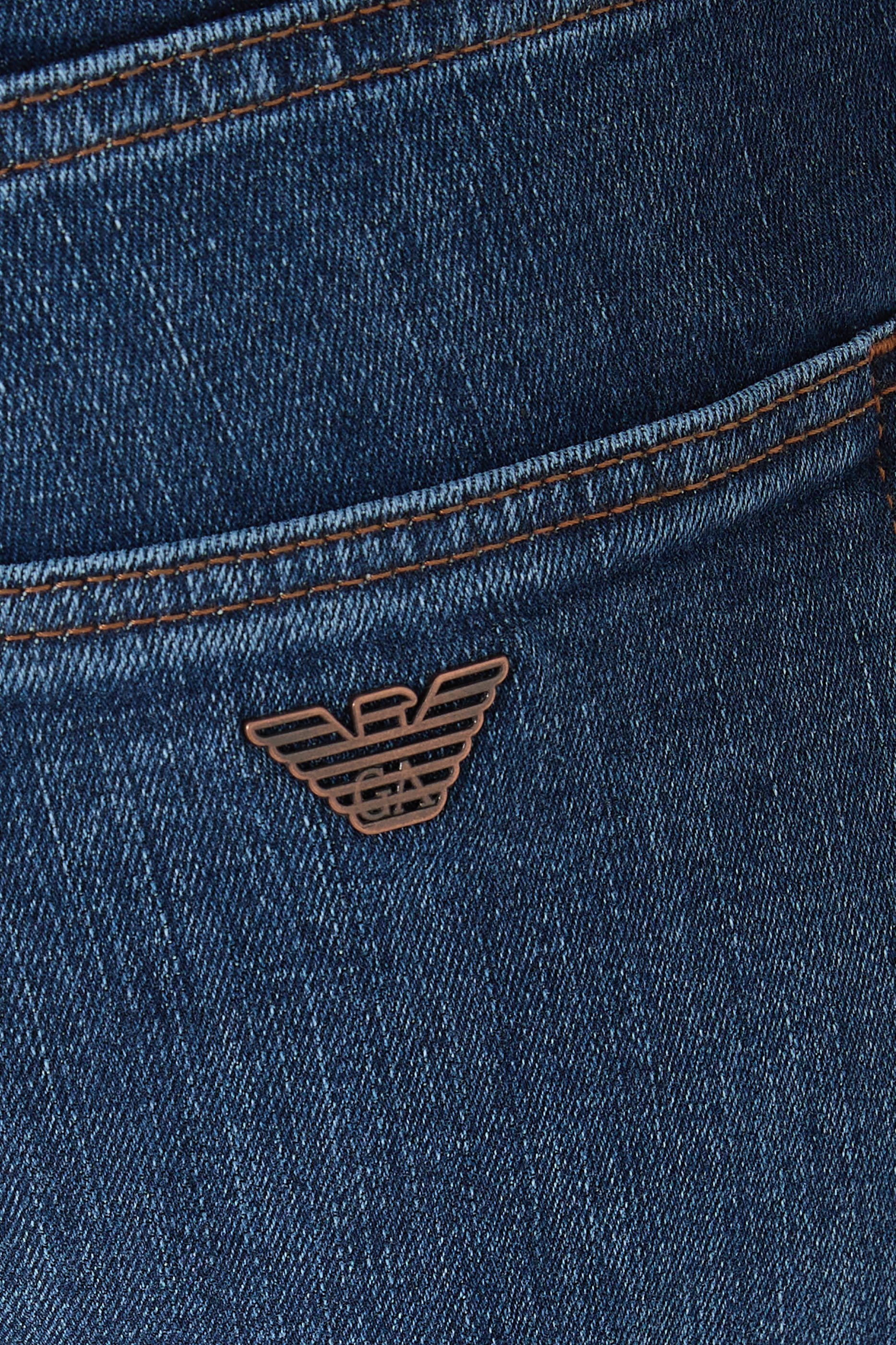 بنطال بقصة مستقيمة دنيم