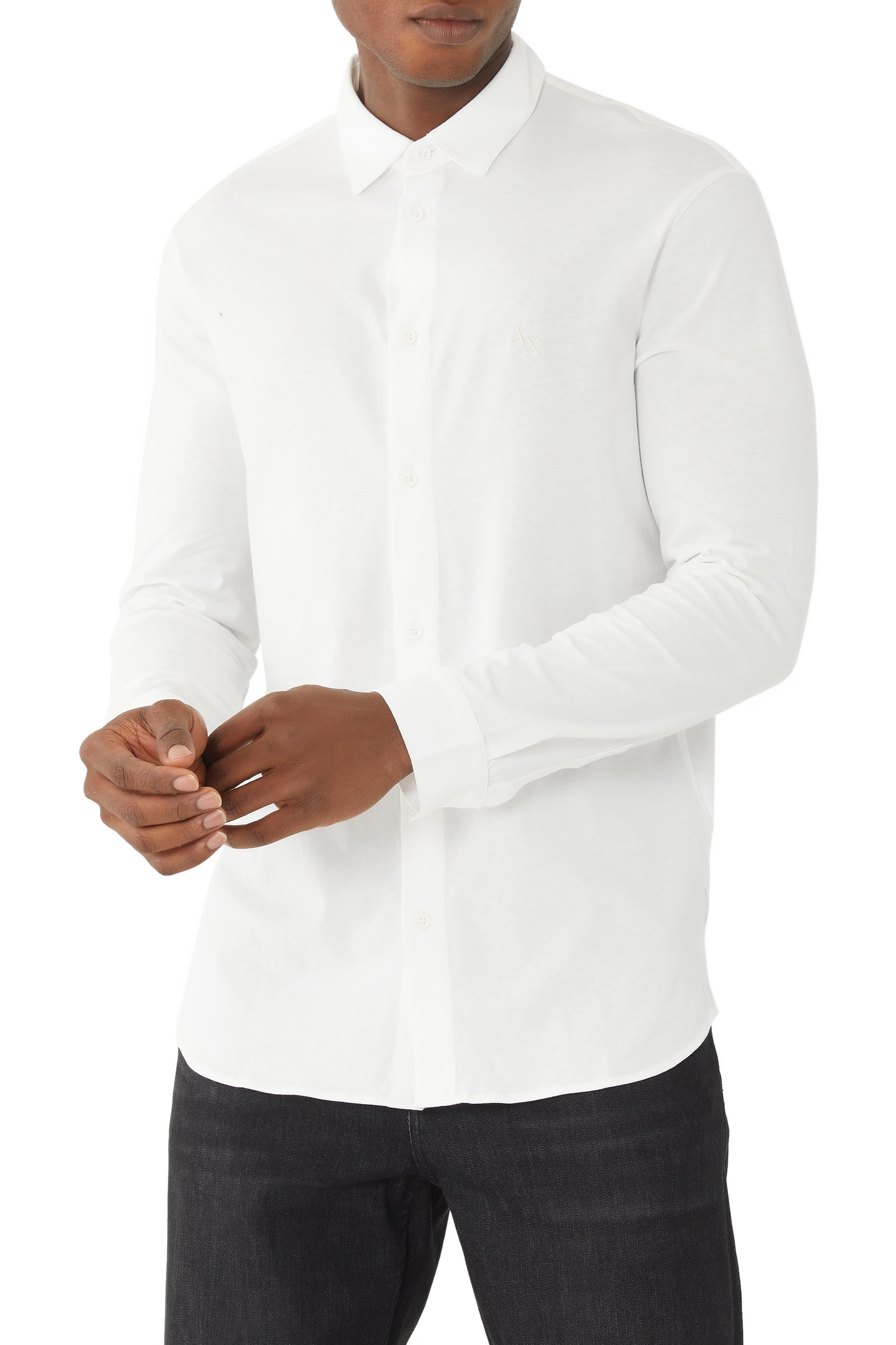 قميص ديجيتل ديزرت بقصة عادية وشعار الماركة