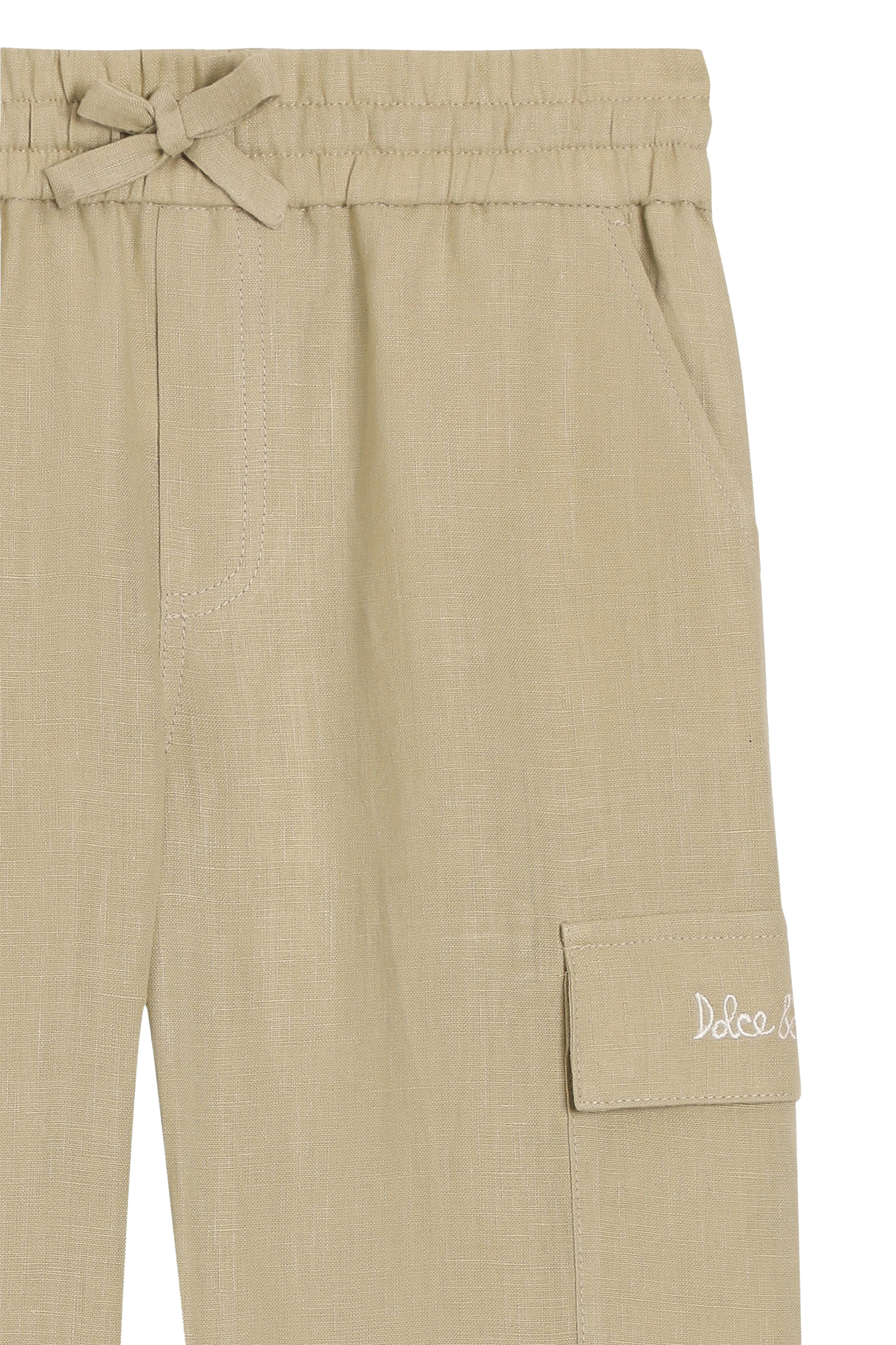 بنطال بشعار الماركة للأطفال