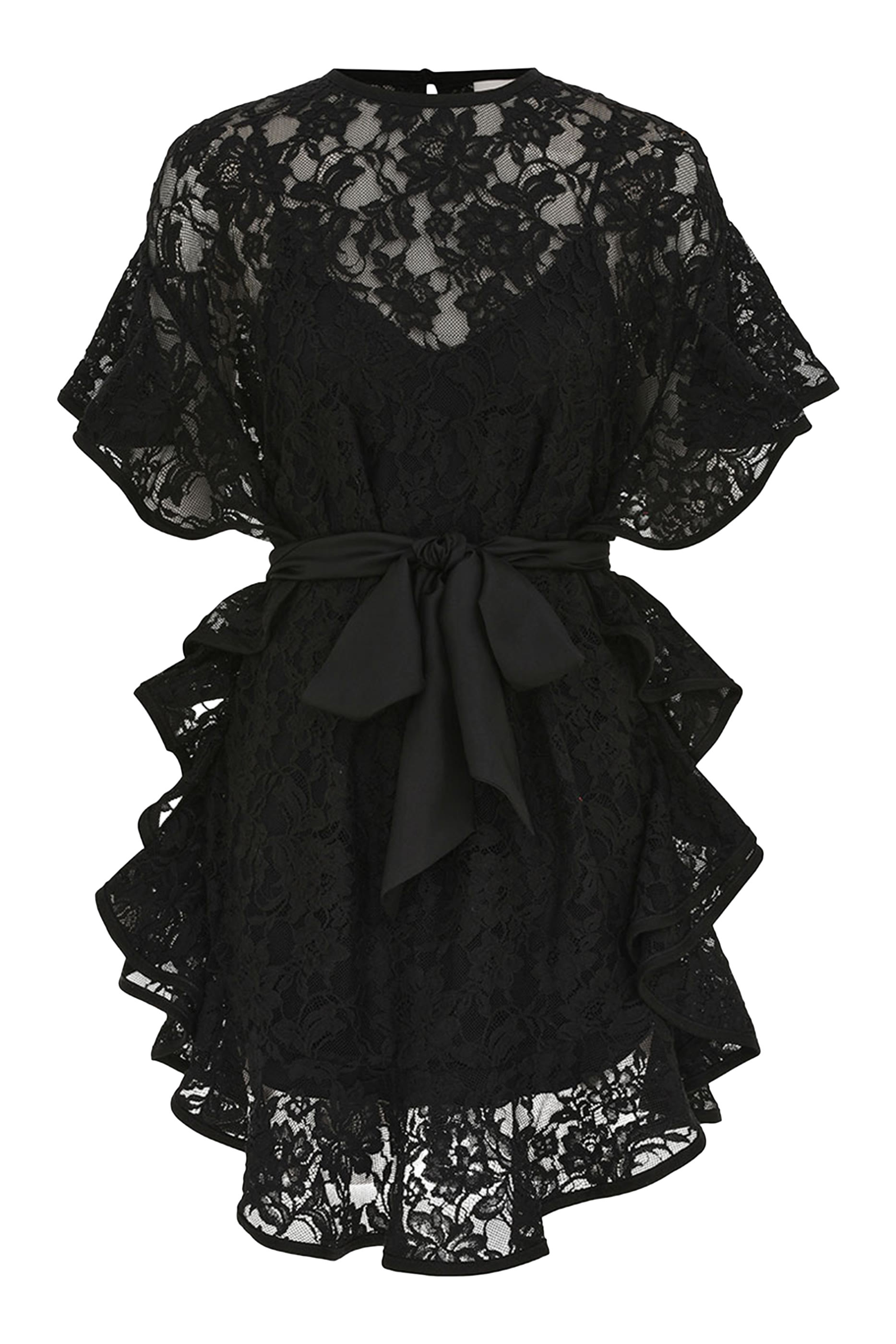 تونيك كراش بدانتيل وكشكش