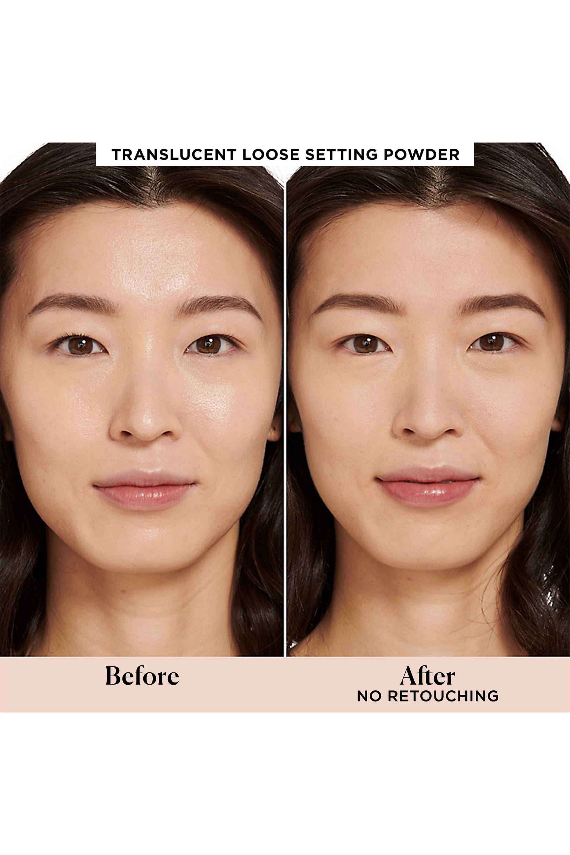 بودرة سائبة شفافة لتثبيت المكياج