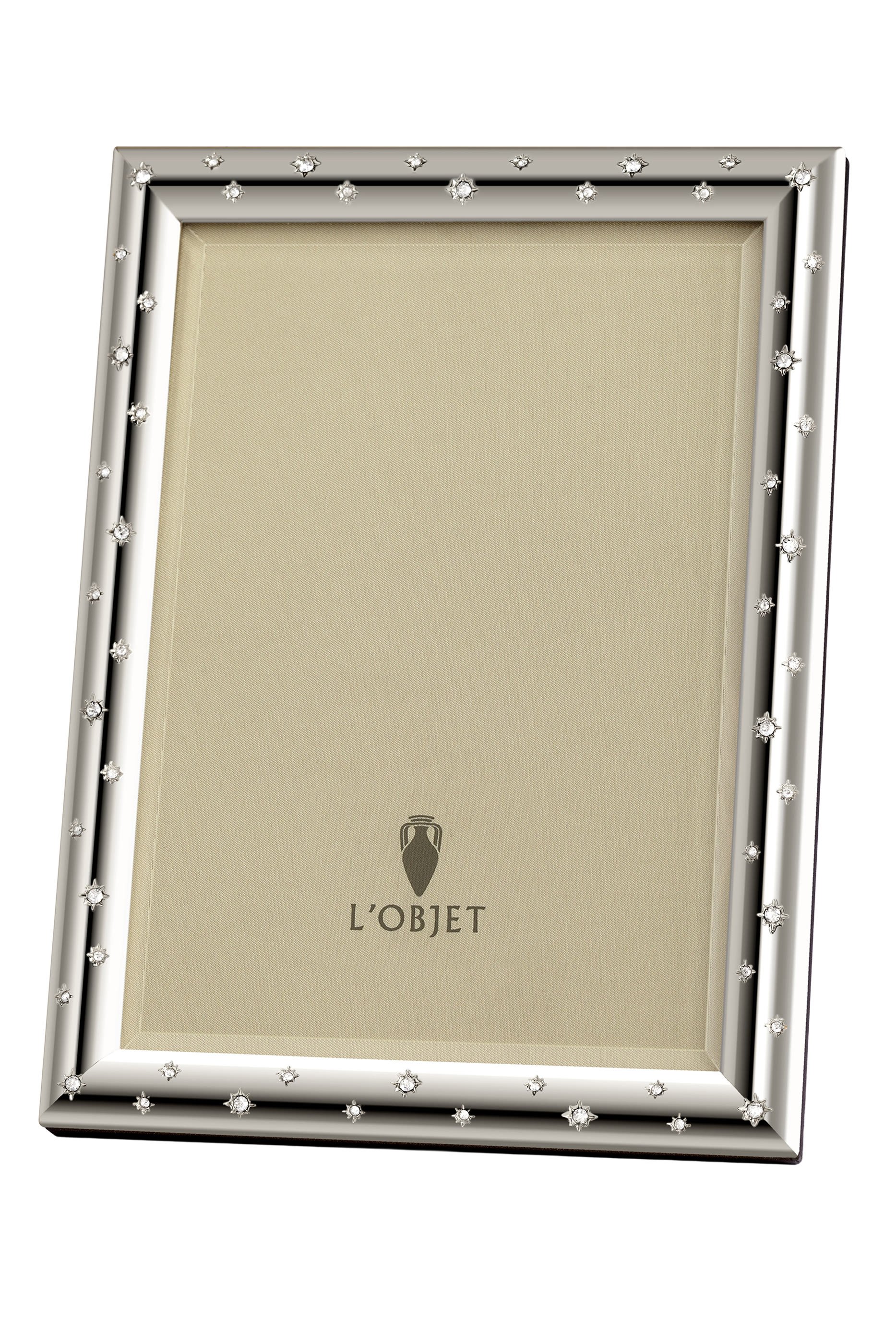 إطار صور بنقشة نجوم مرصعة بكريستال سواروفسكي مقاس 5 × 7 بوصة 