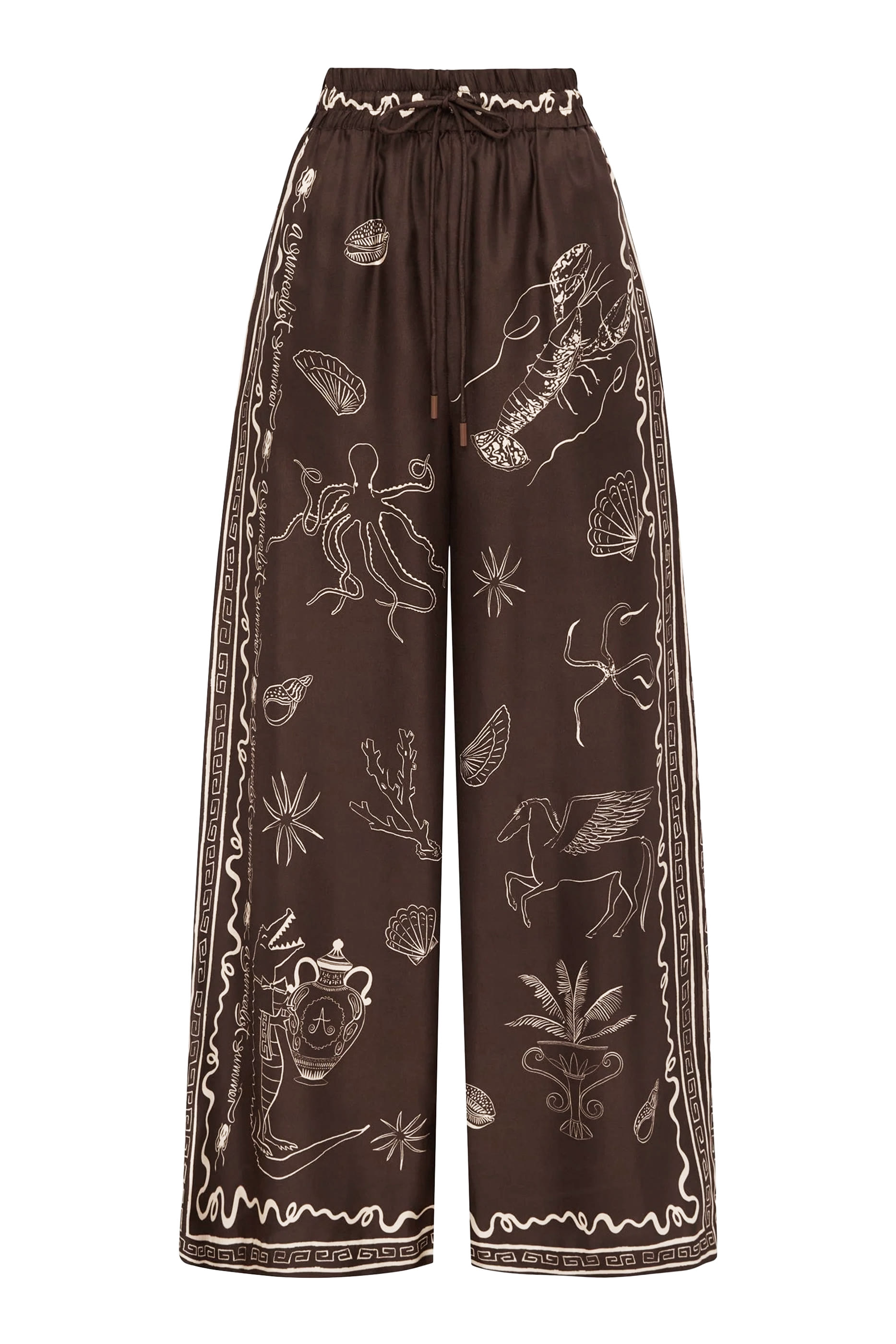 بنطال سامي حرير