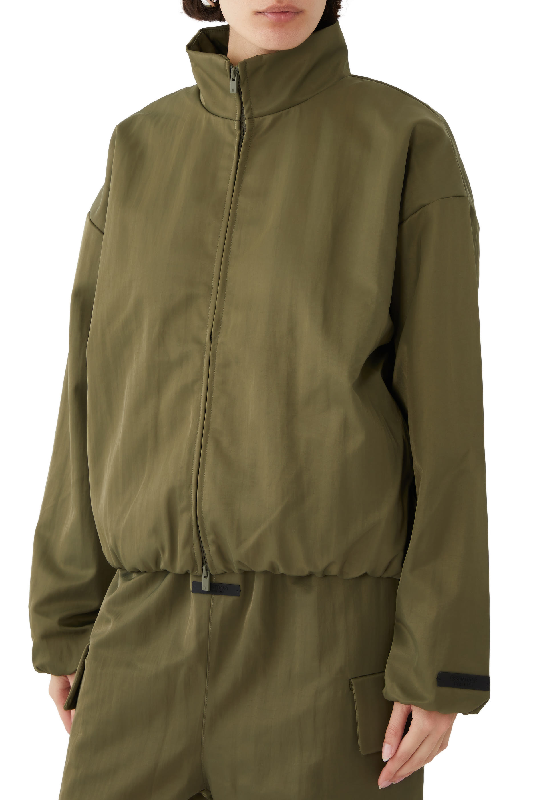 جاكيت رياضي نايلون بارز الملمس