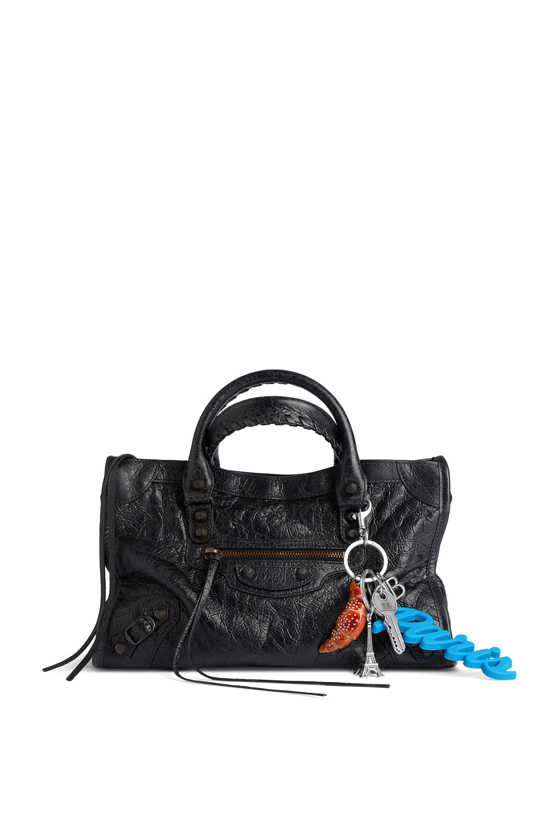 حلية/ سلسلة مفاتيح توريست بتصميم كلمة باريس وكرواسون