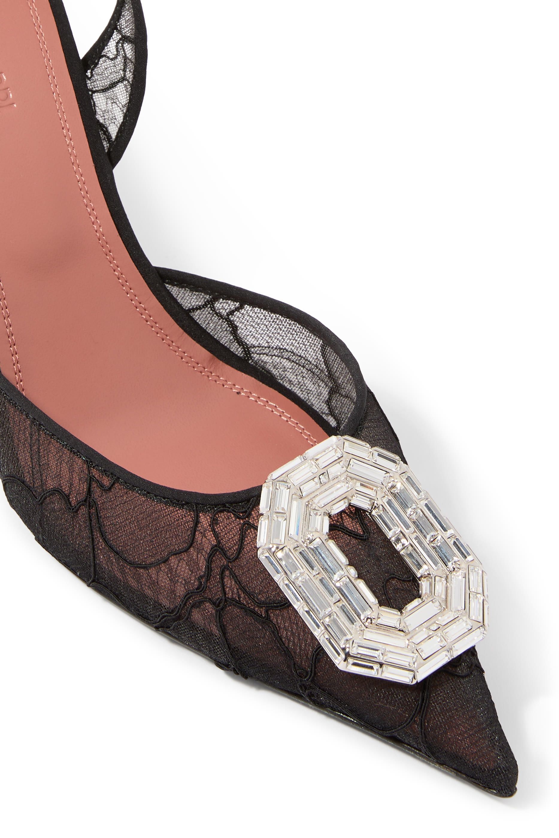 Camelia Lace 90 Slingbacks