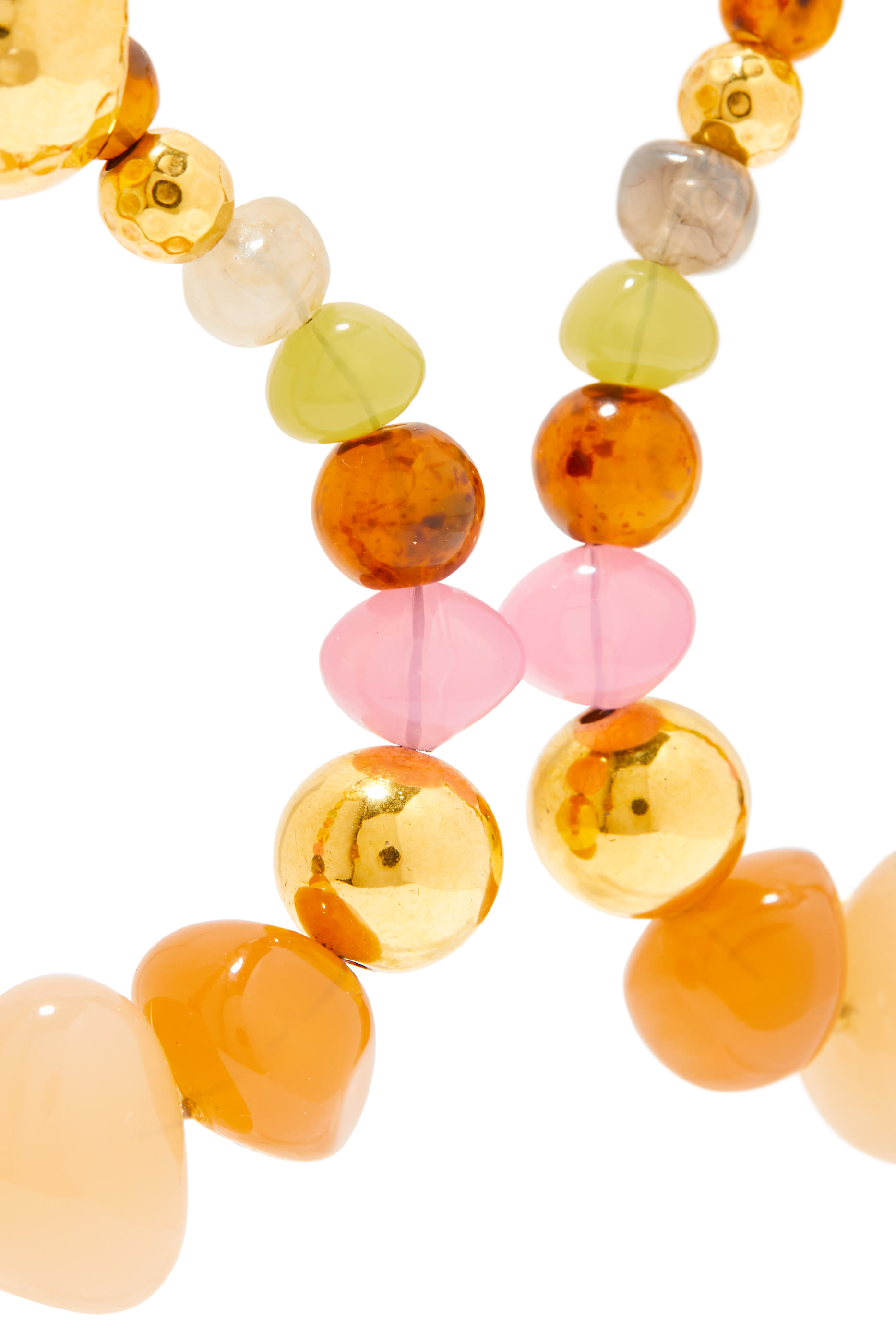 أقراط مستديرة مرصعة باحجار