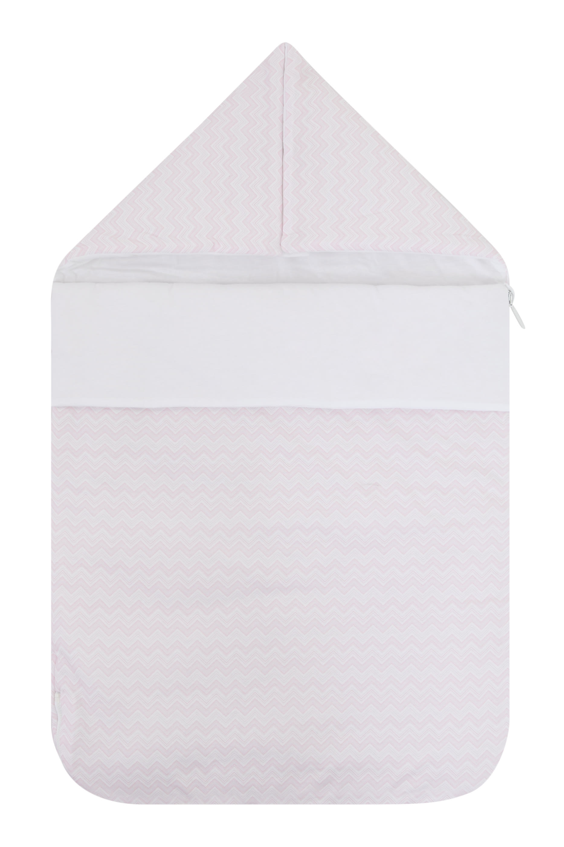 كيس نوم بنقشة خطوط متعرجة للأطفال