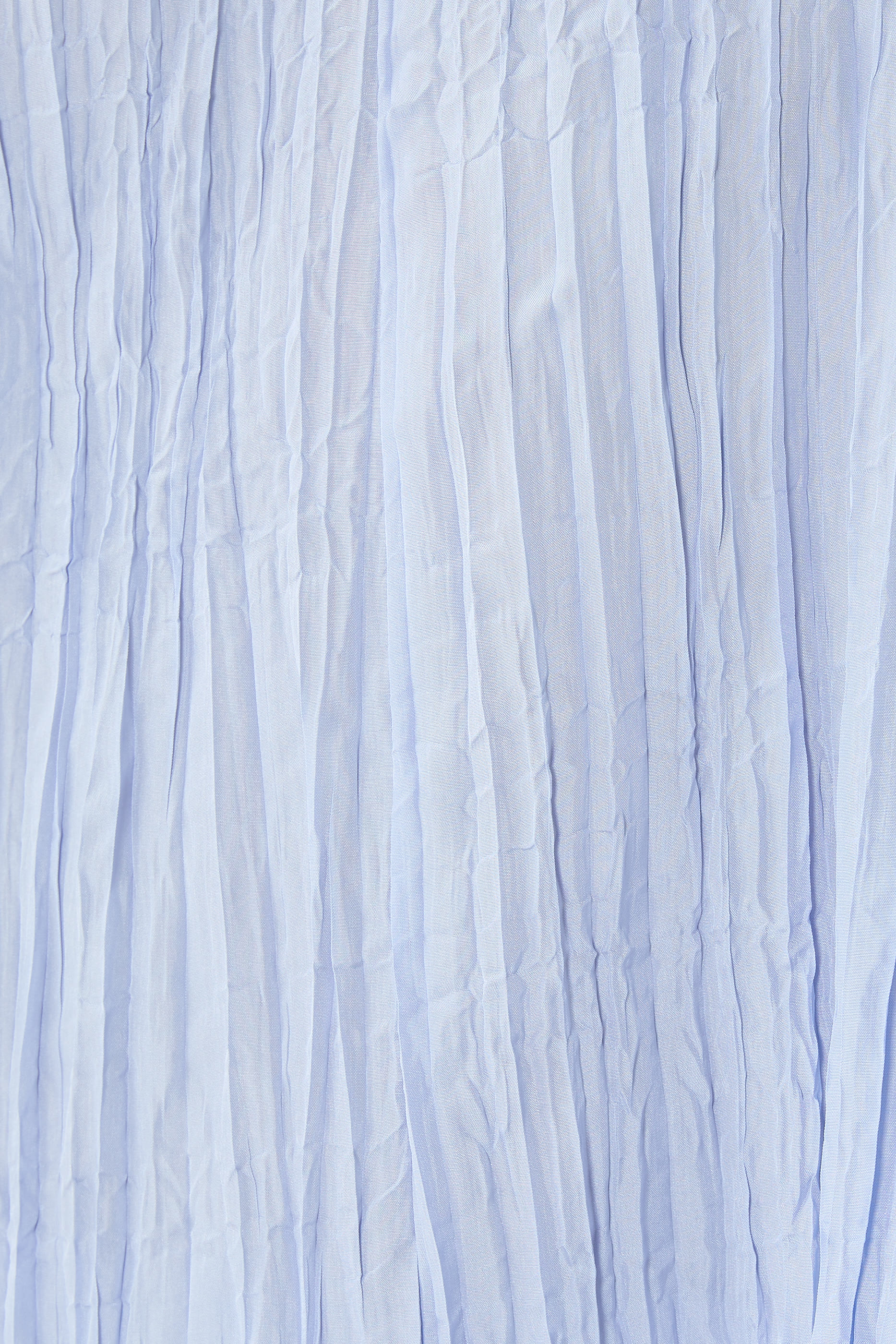 فستان كراشد بياقة على شكل حرف V حرير