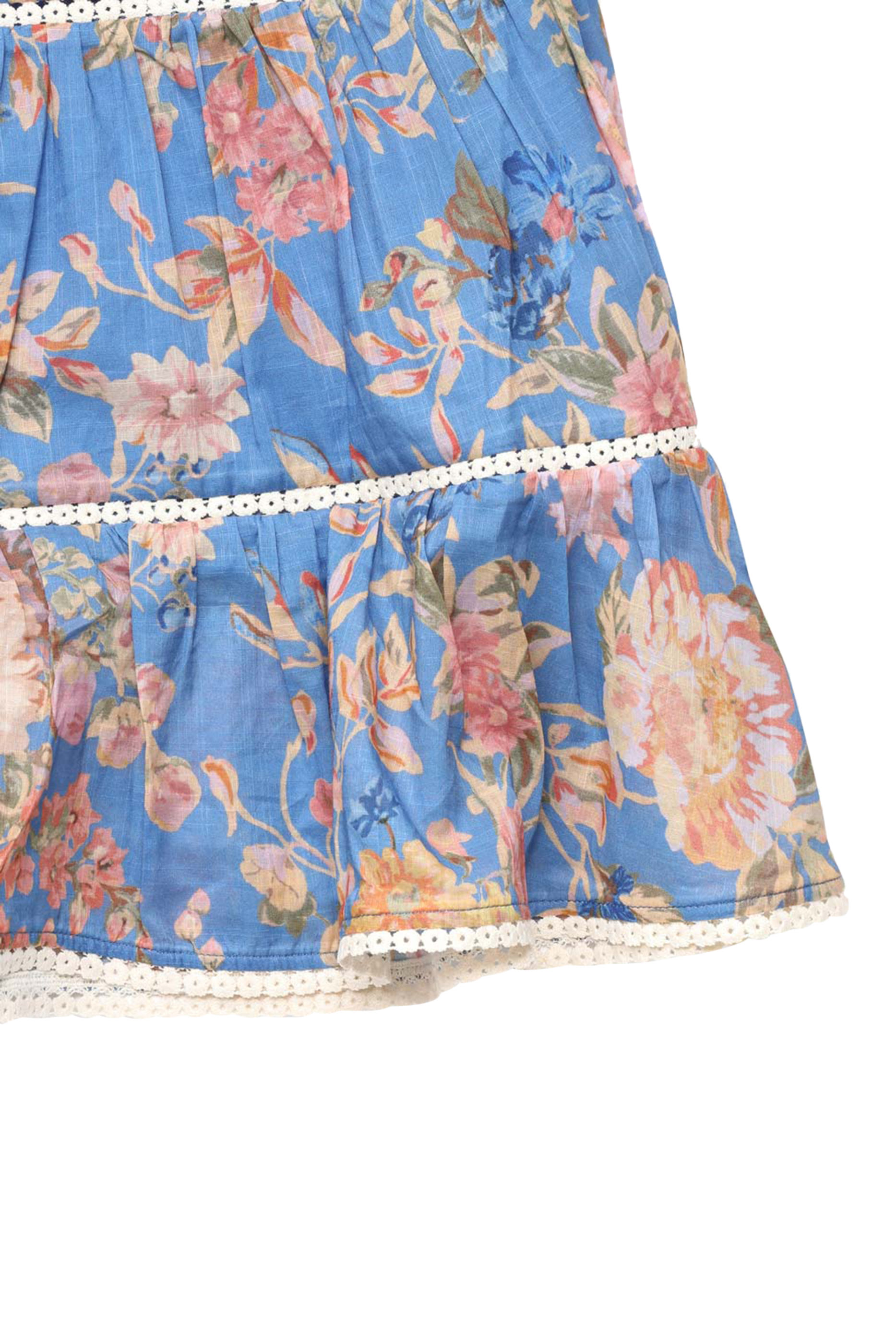 فستان أوجست قصير بأكمام منفوخة للأطفال