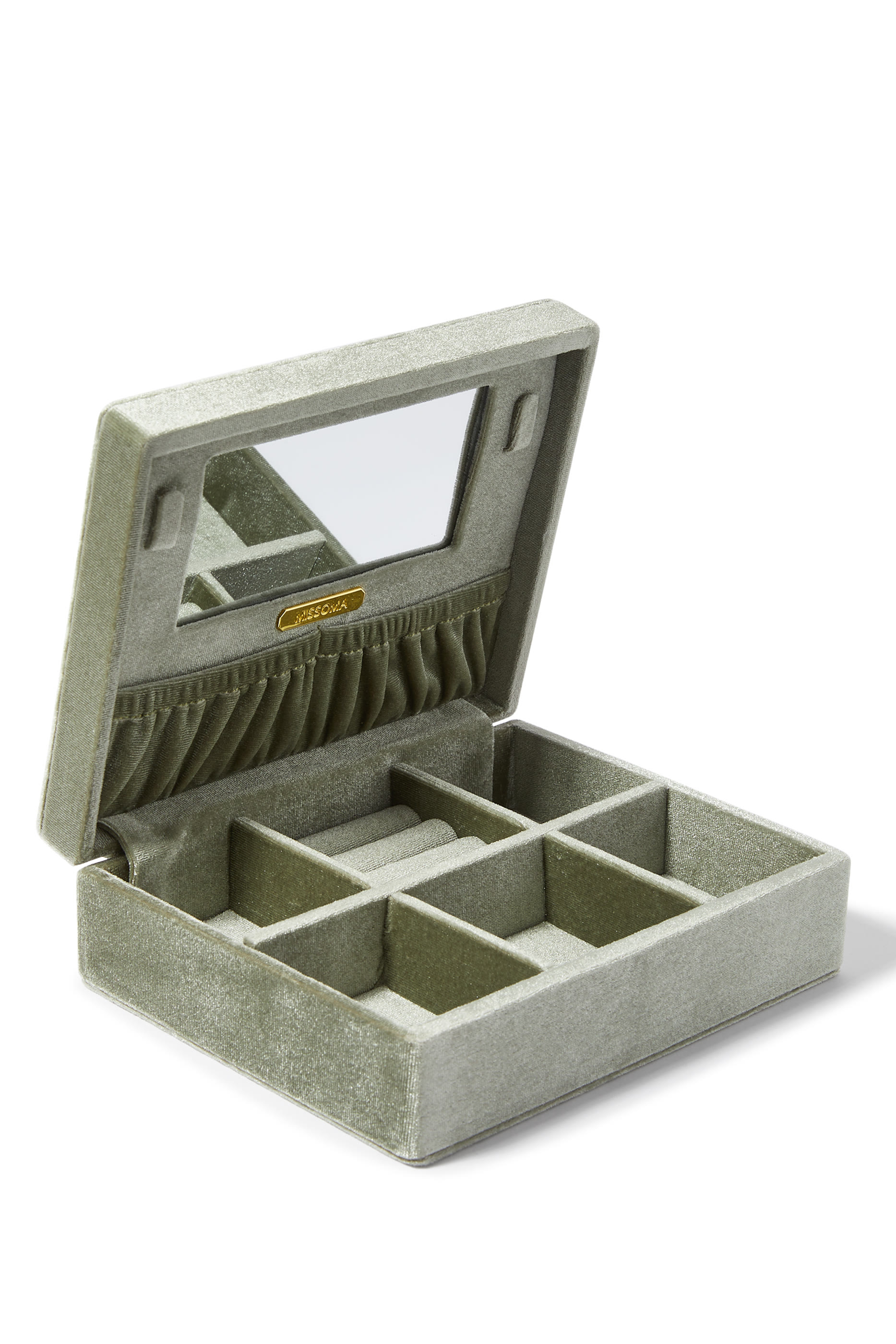 صندوق مجوهرات مخمل