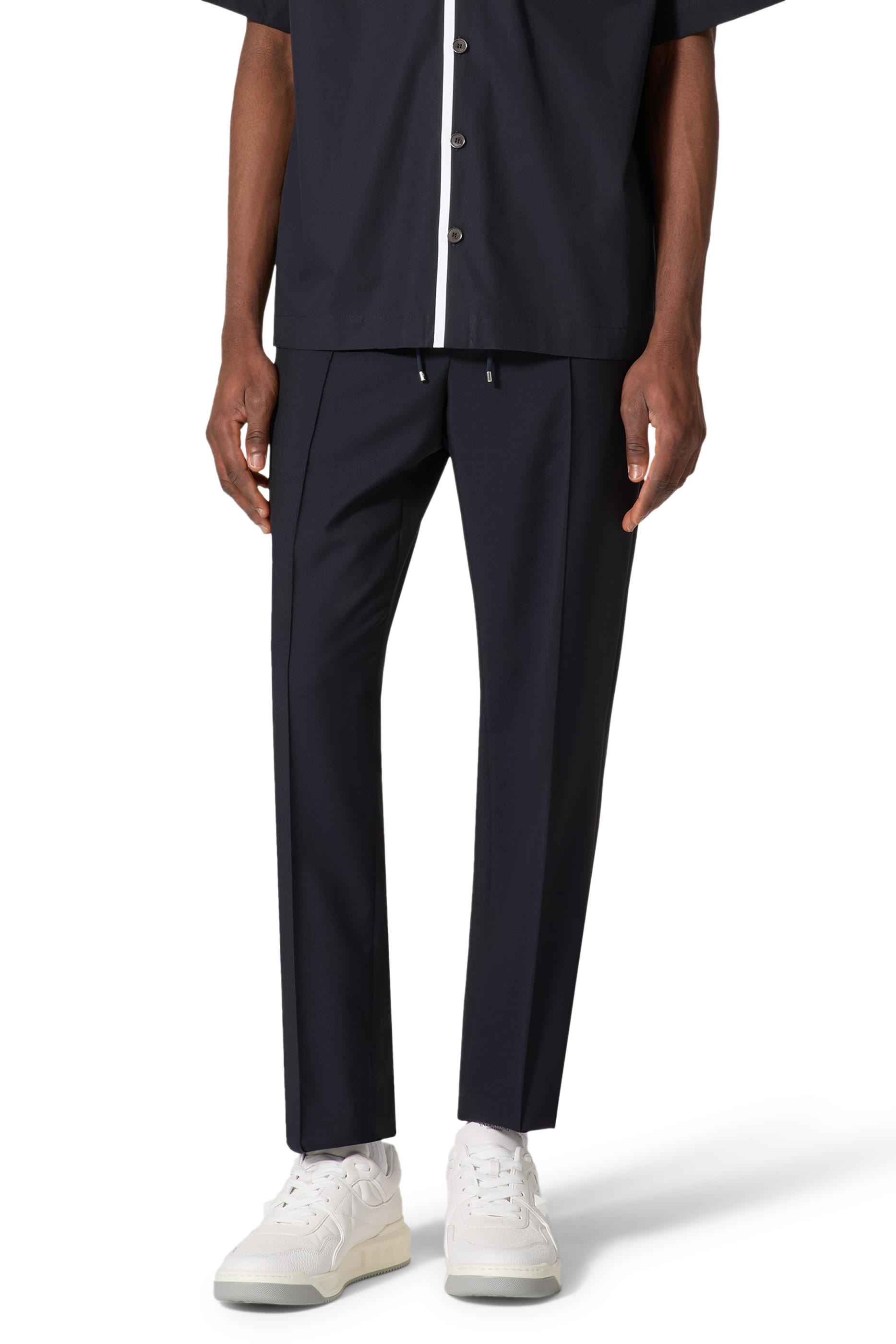 بنطال صوف وموهير