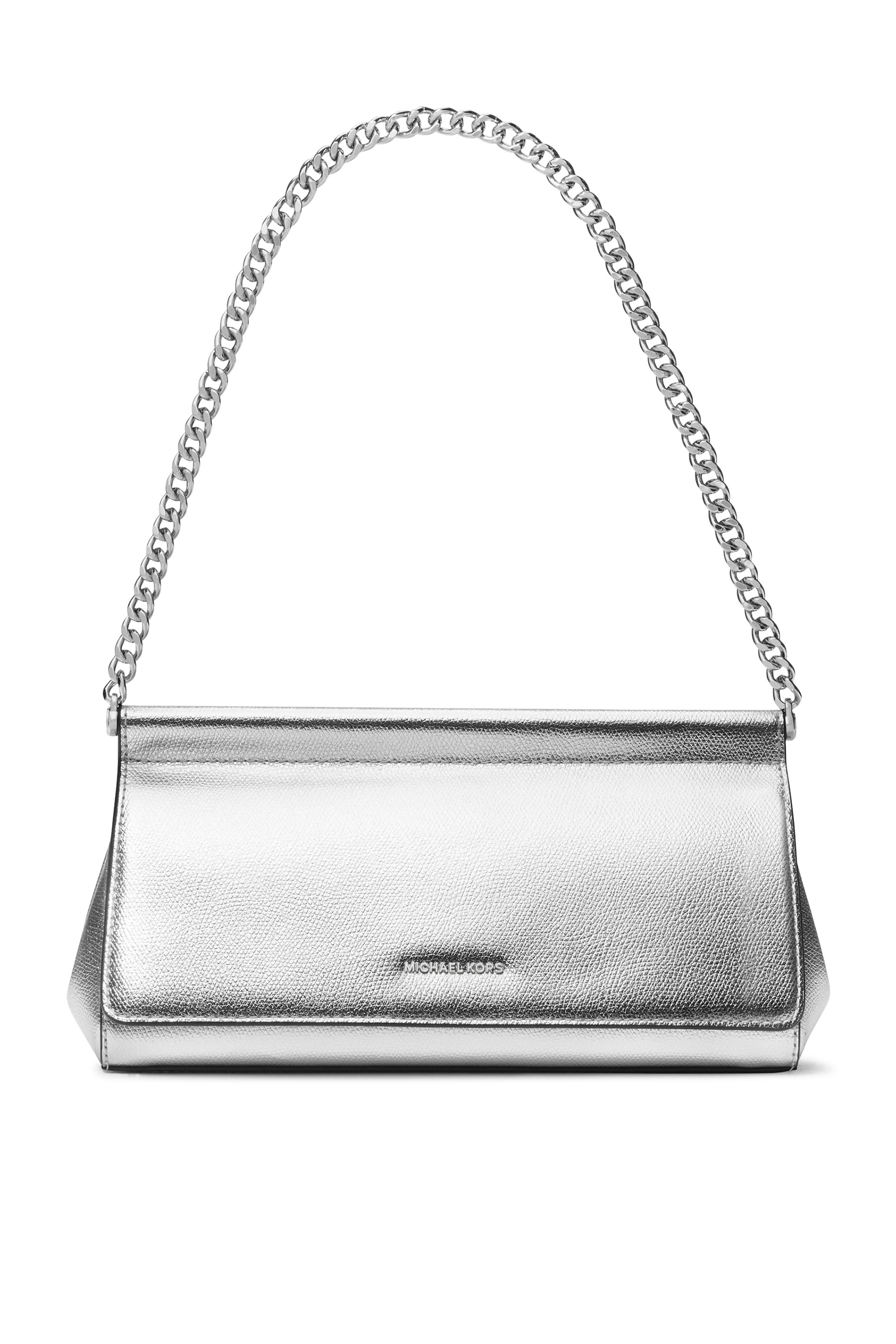 حقيبة بوشيت كارمين متوسطة جلد بارز الملمس