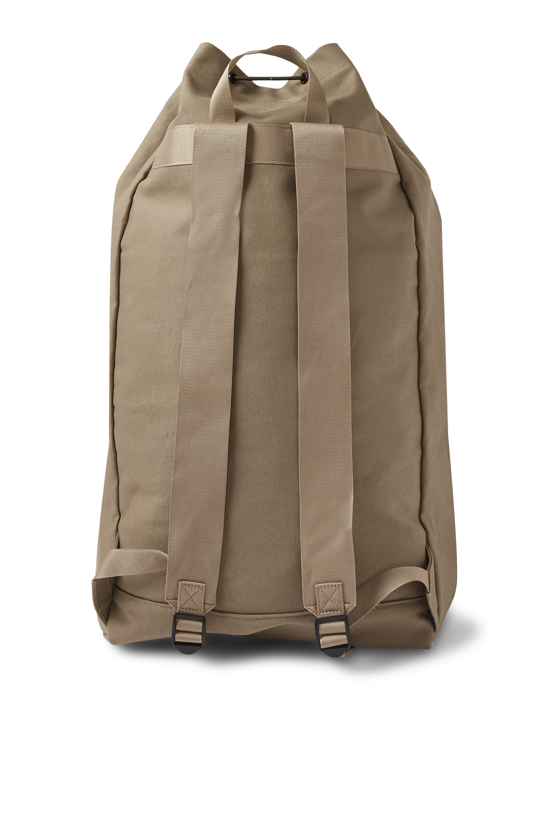 حقيبة ظهر برقعة شعار الماركة قطن