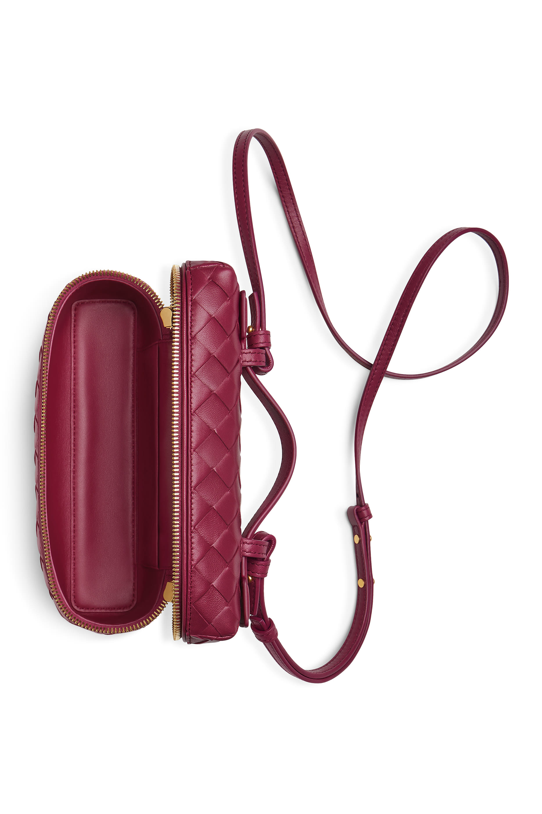 حقيبة مستحضرات تجميل بحمالة