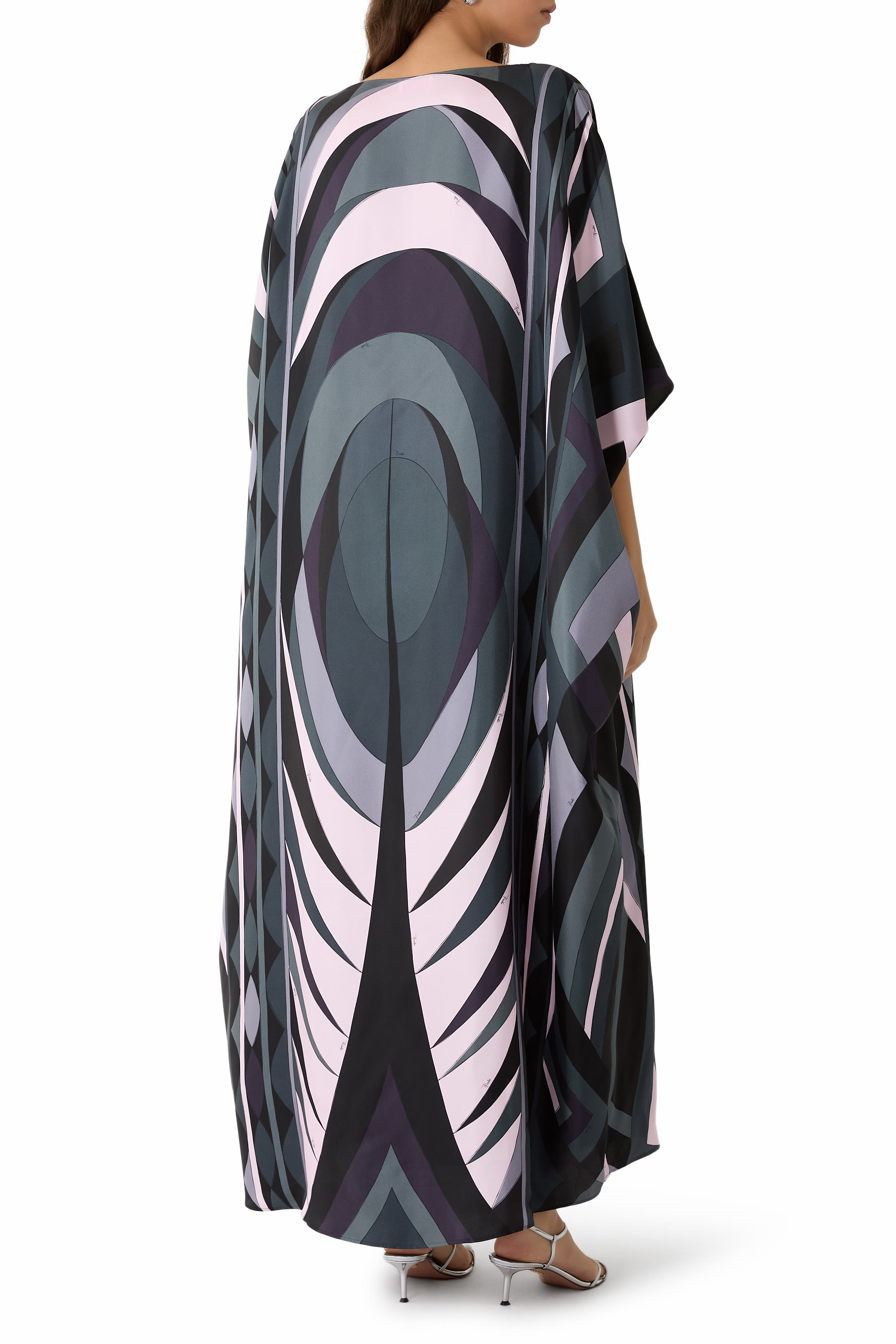 قفطان بنقشة حرير