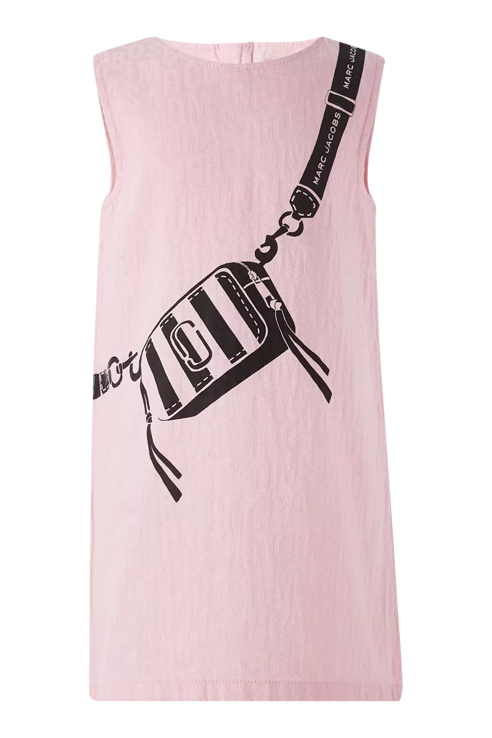 فستان بطبعة غرافيك قطن للأطفال