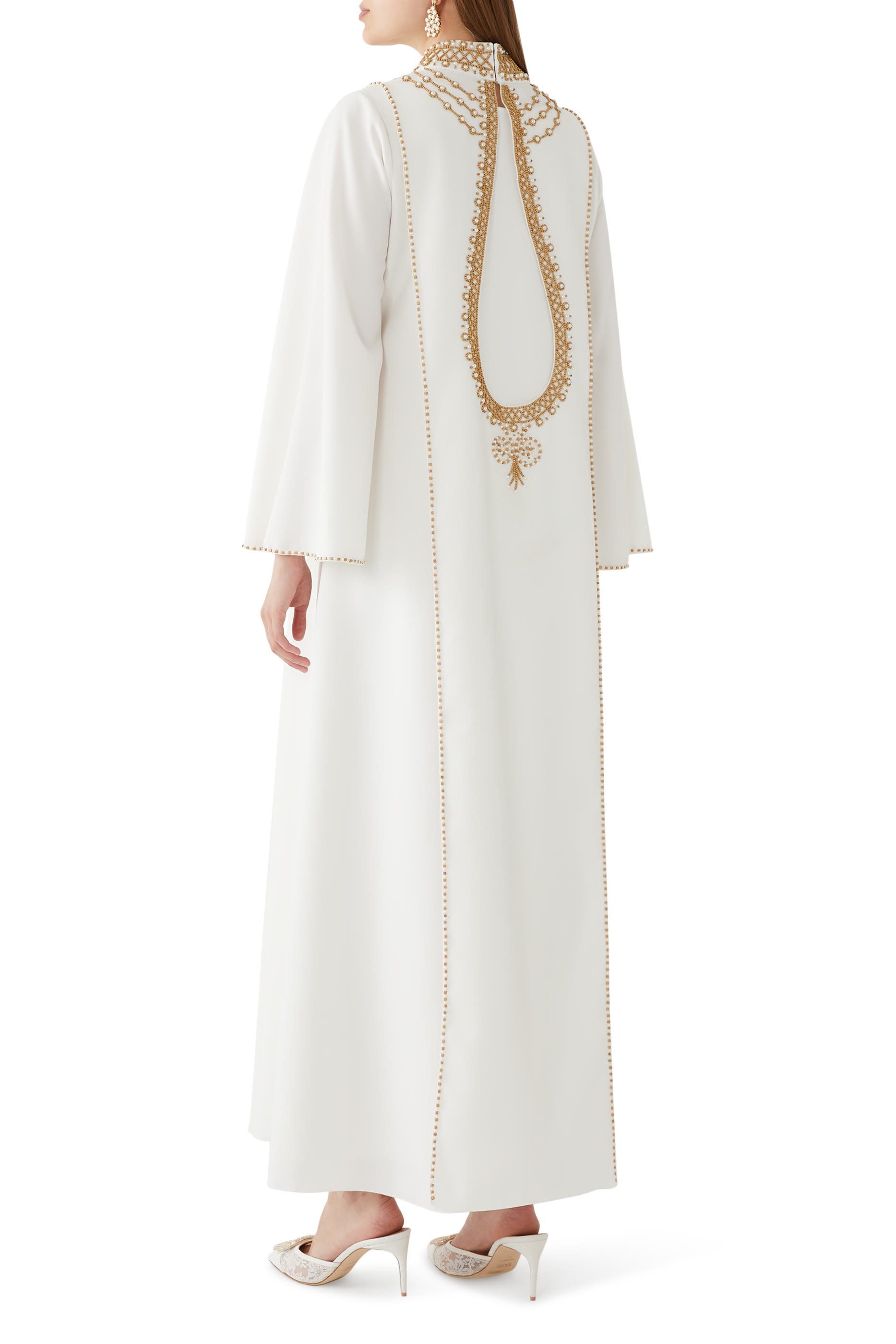 قفطان نيمارا بياقة عالية