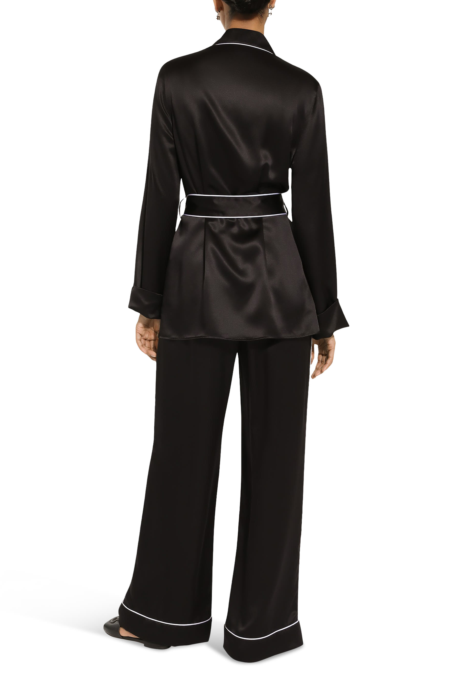 بنطال بيجامة حرير