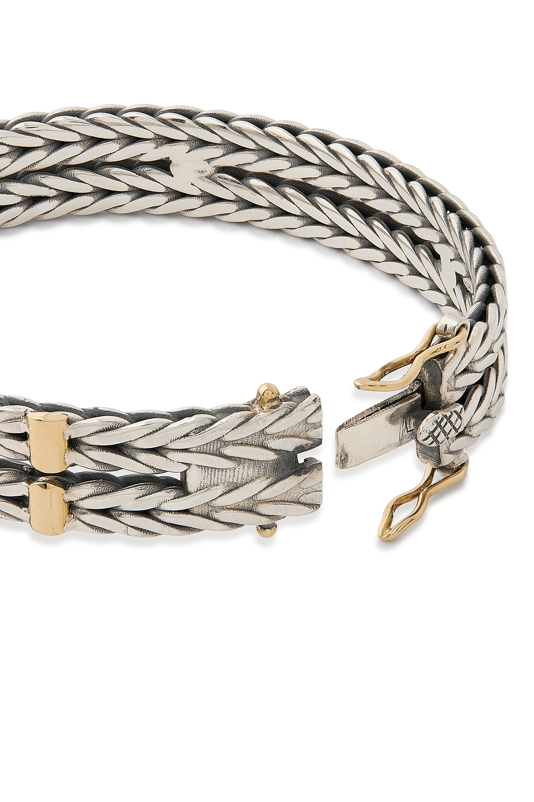 سوار بتصميم ثعبان روماني مرصع بأحجار لازورد، ذهب أصفر عيار 18 قيراط مع فضة إسترلينية