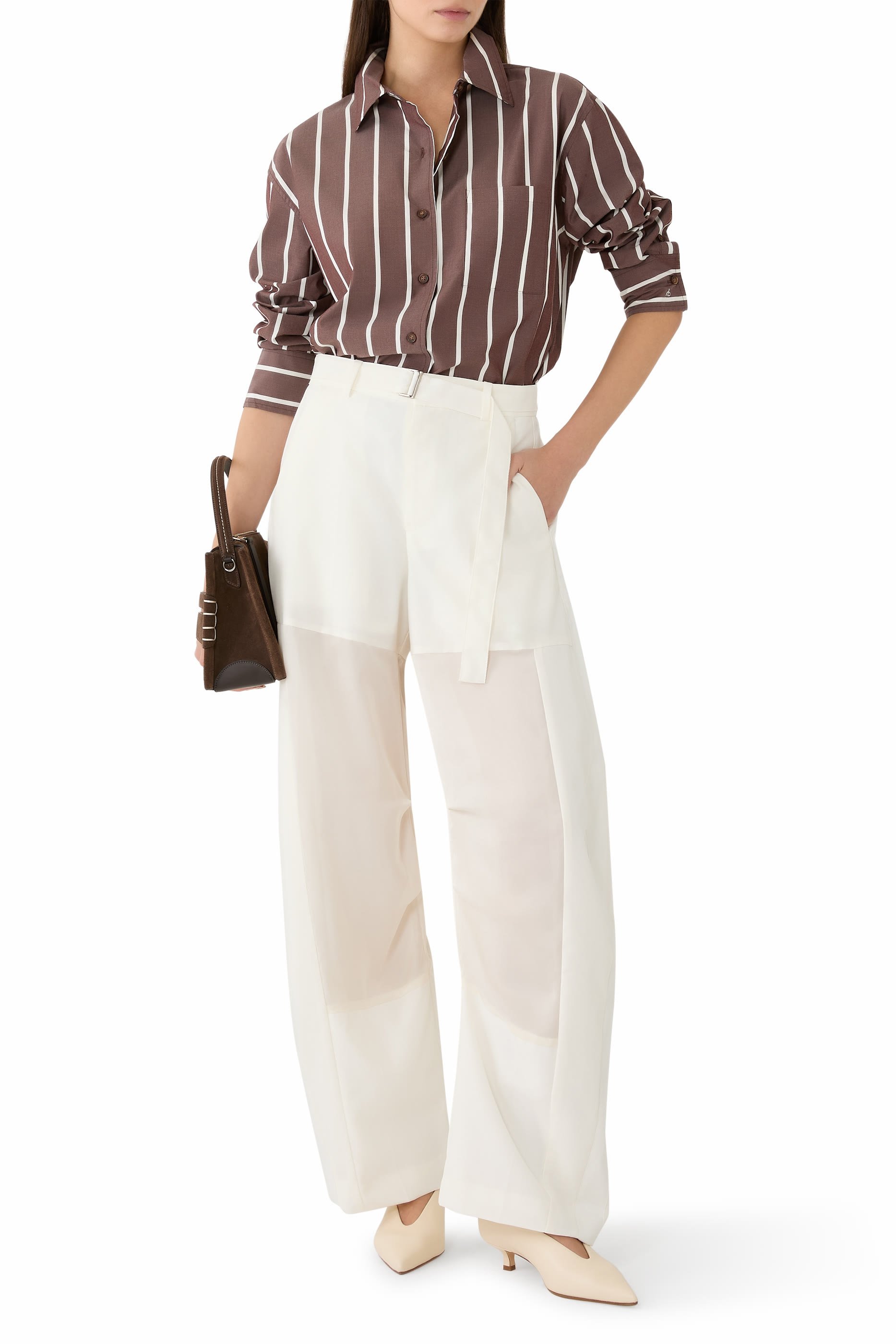 قميص مخطط كوني