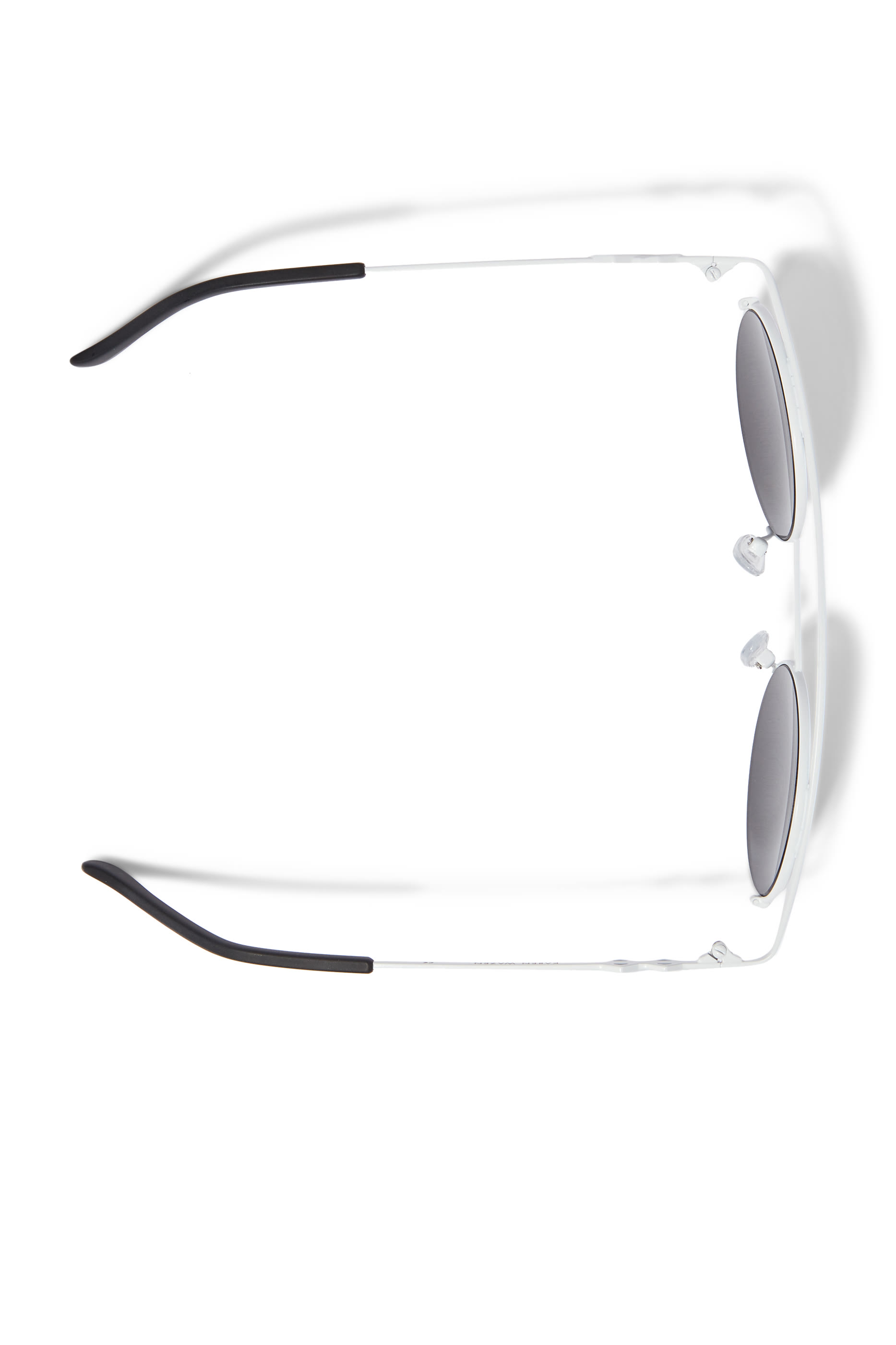 نظارة شمسية ريترو مستديرة بحجم XL