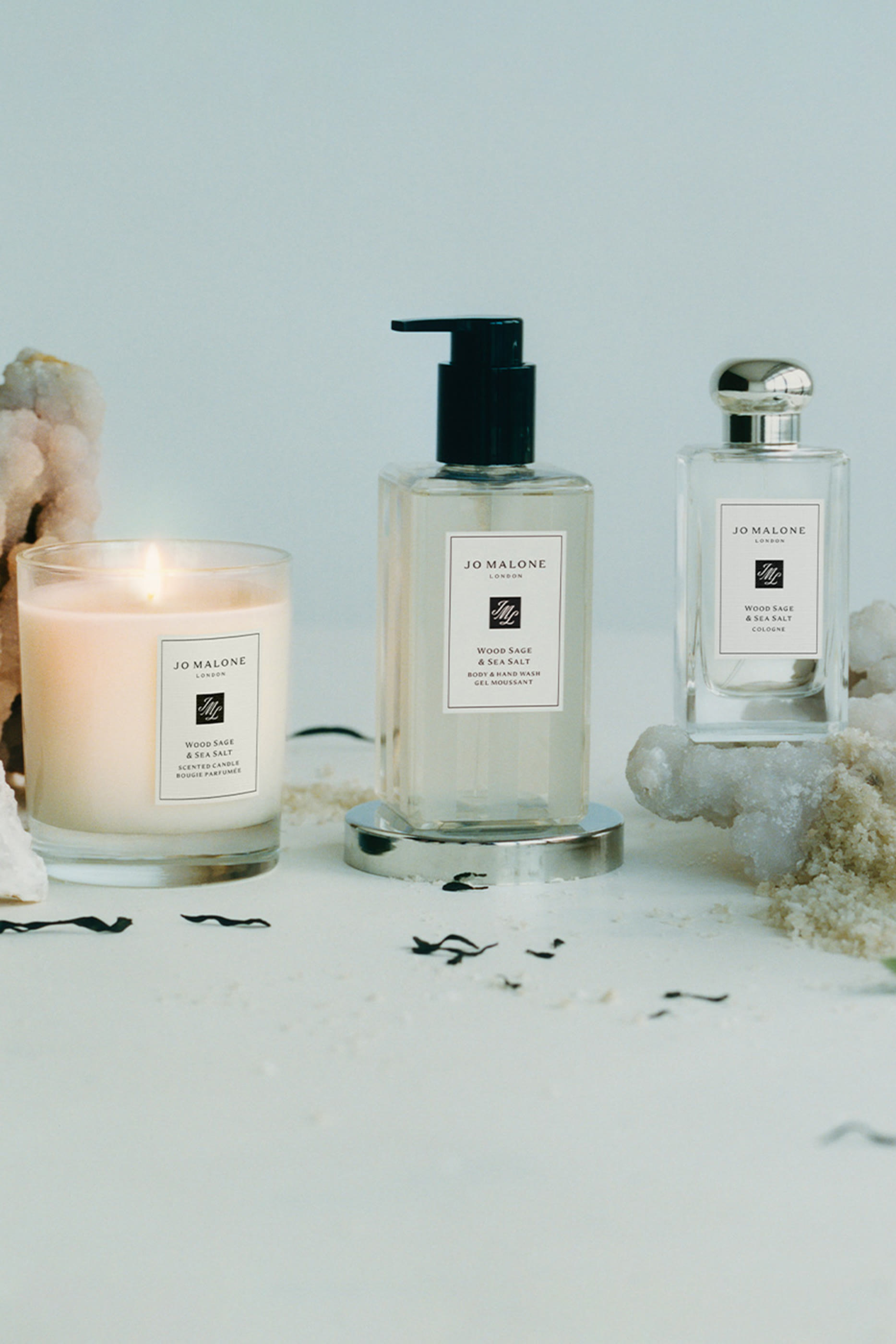 غسول للجسم واليدين وود ساج اند سي سالت